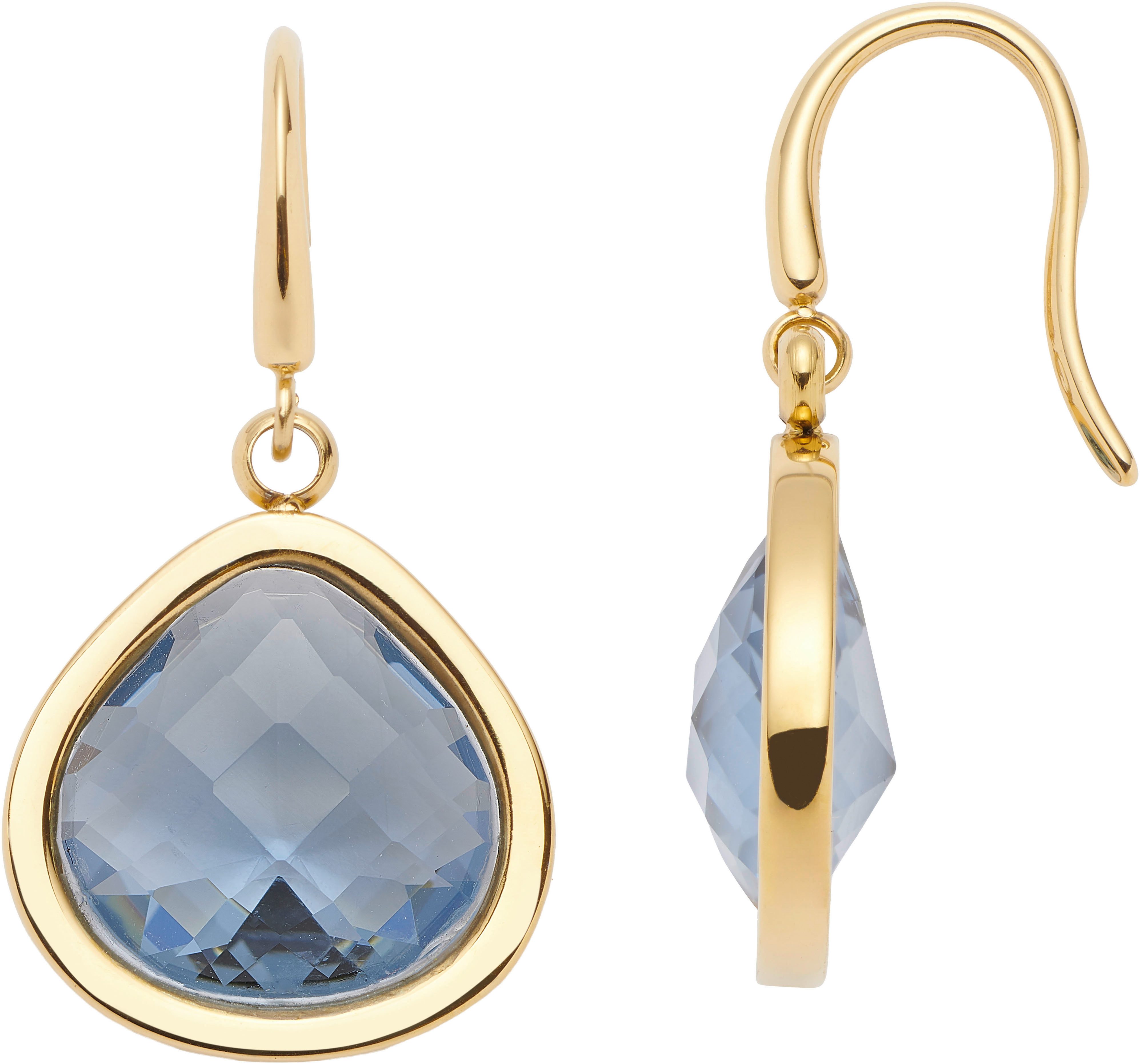 LEONARDO Paar Ohrhaken Ohrhänger Juvinga, mit Glasstein günstig online kaufen