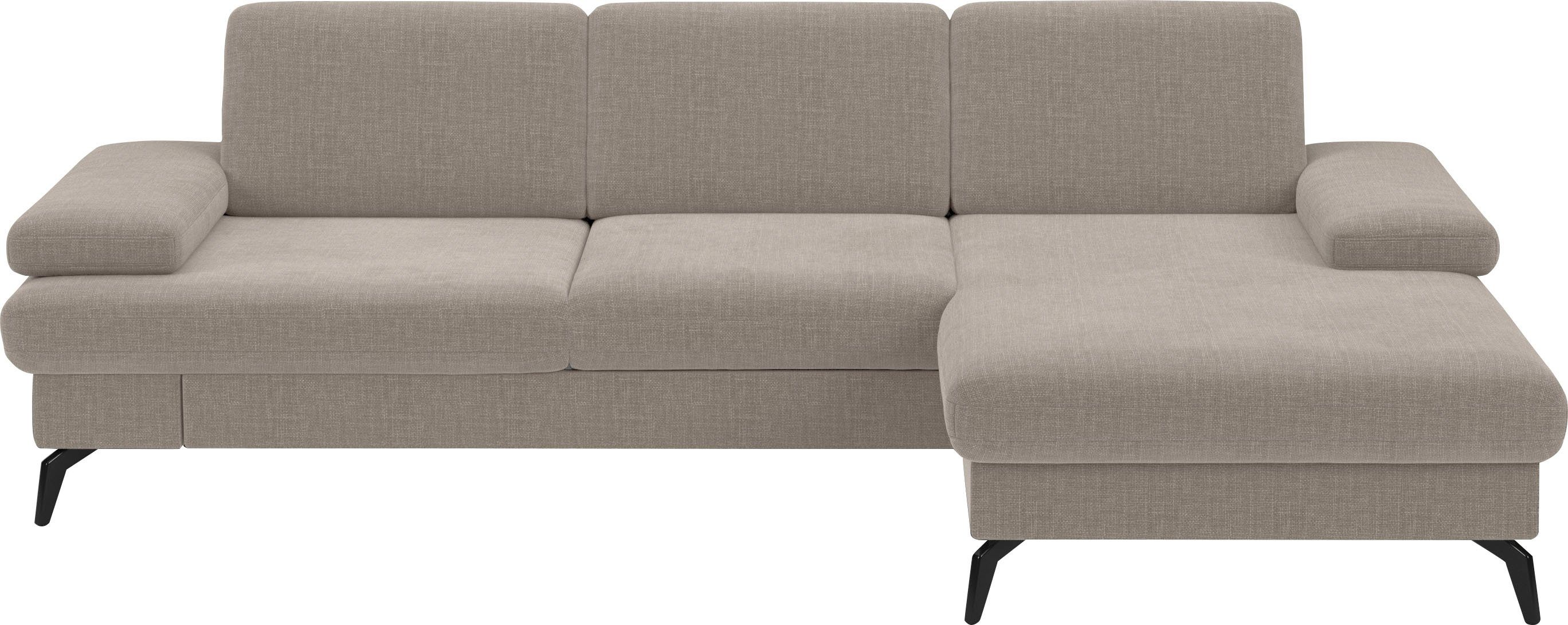 sit&more Ecksofa "Morris L-Form, inkl. Sitztiefenverstellung" wahlweise mit günstig online kaufen