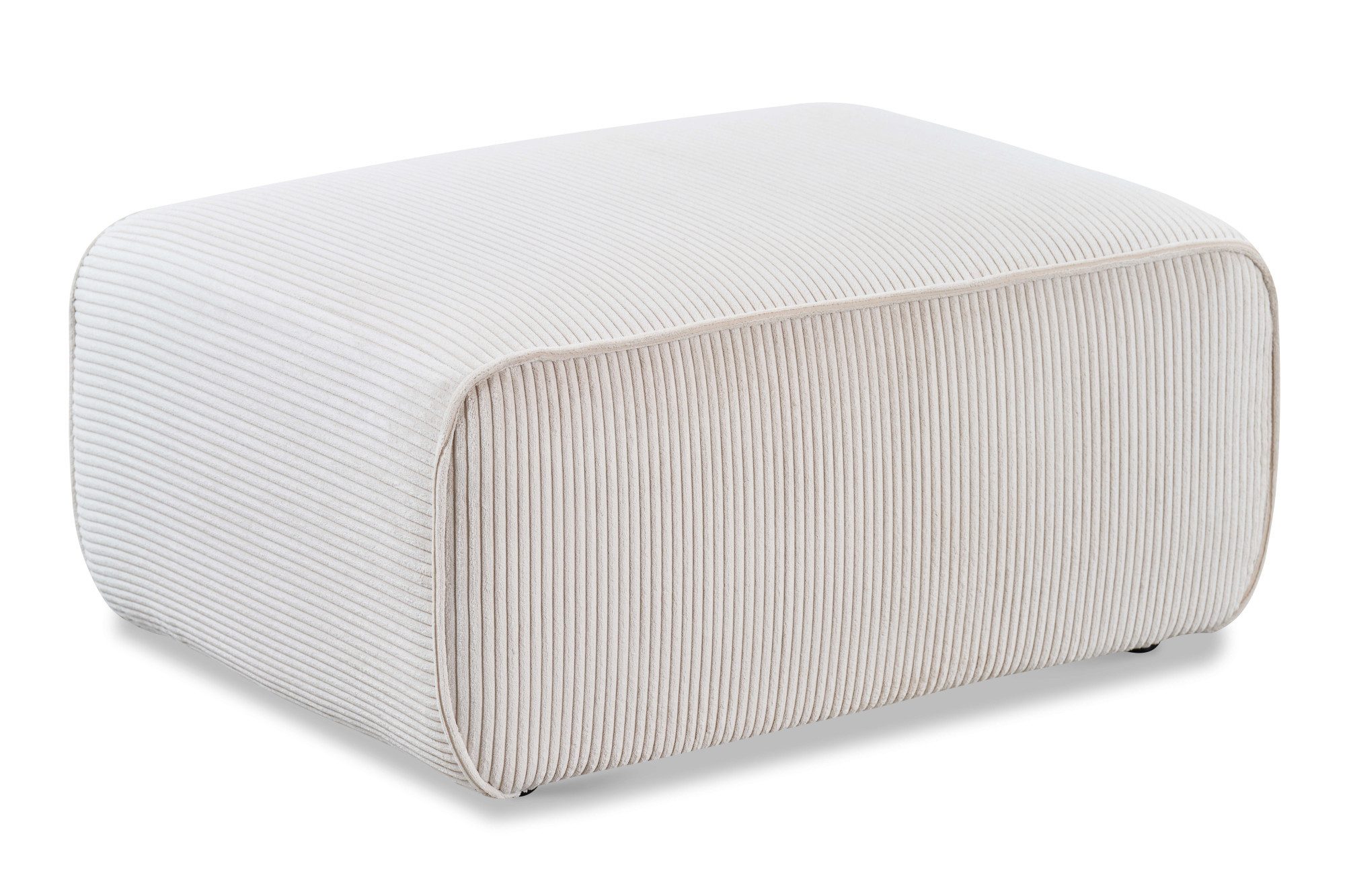 Home affaire Polsterhocker Noord 92/66 cm, mit Kedernaht, schöne Serienergä günstig online kaufen