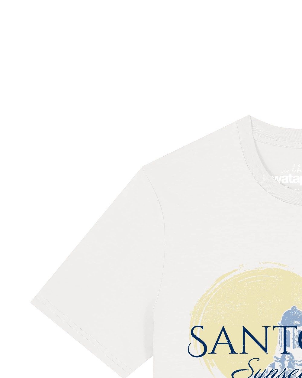 wat? Apparel T-Shirt Santorini Sunset Club
