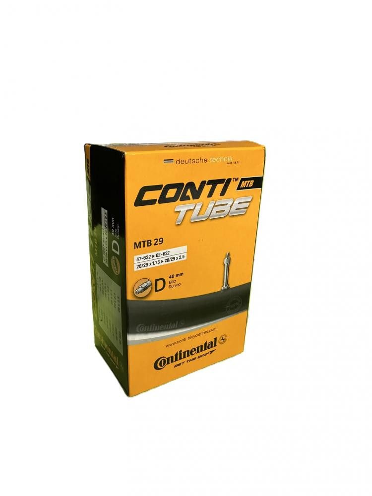 CONTINENTAL Fahrradschlauch Continental Fahrradschlauch MTB 29 Zoll 28x1.75-2.50 (47-62/622) Dunlo