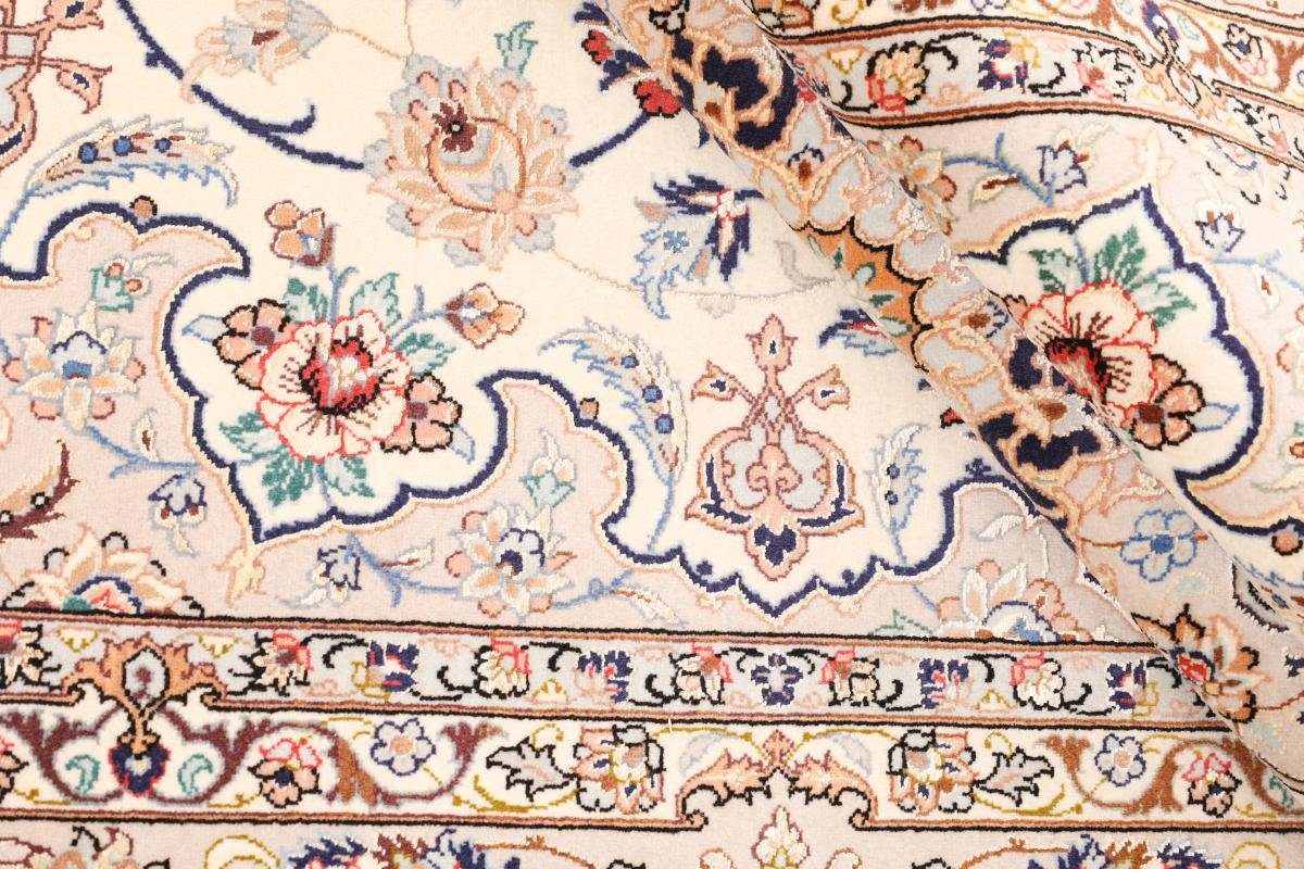 Orientteppich Isfahan Seidenkette Orientteppich, 6 mm 152x229 Nain Handgeknüpfter Trading, Höhe: rechteckig