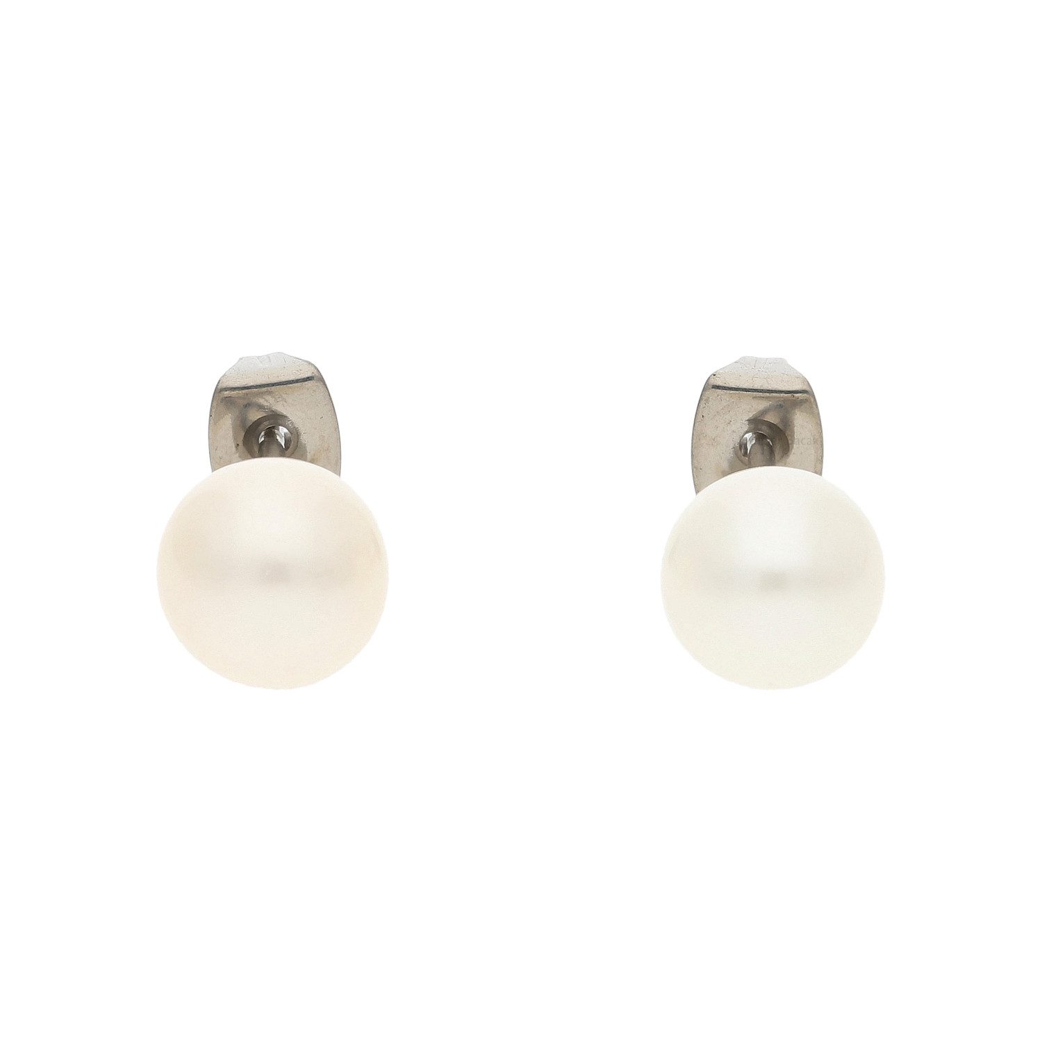 Boccia Paar Ohrstecker Boccia Ohrstecker 0536-01 Titan mit Süßwasserzuchtperle (kein Set, 2-tlg., inkl. edelm Schmucketui)