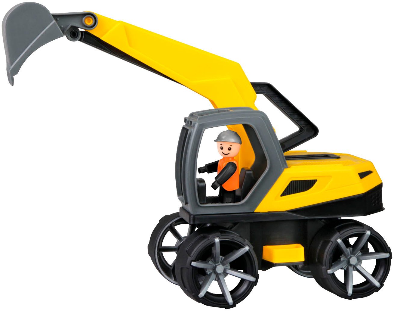 Lena® Spielzeug-Bagger Truxx, inklusive Spielfigur, Made in Europe