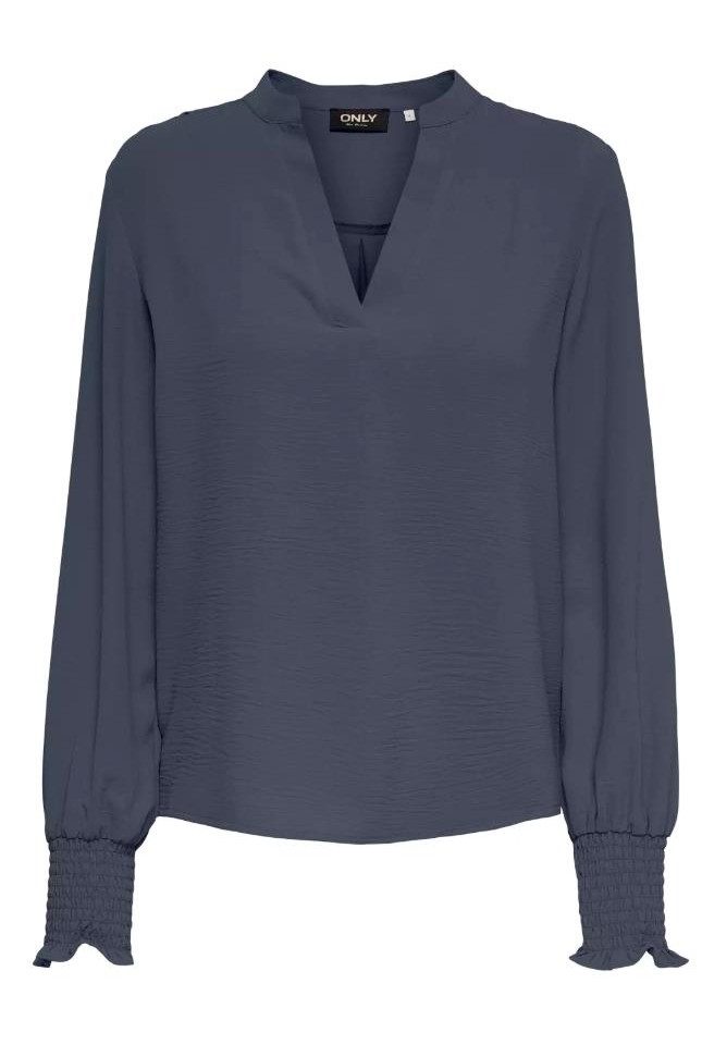 ONLY Blusentop ONLMETTE V-NECK LS SMOCK günstig online kaufen