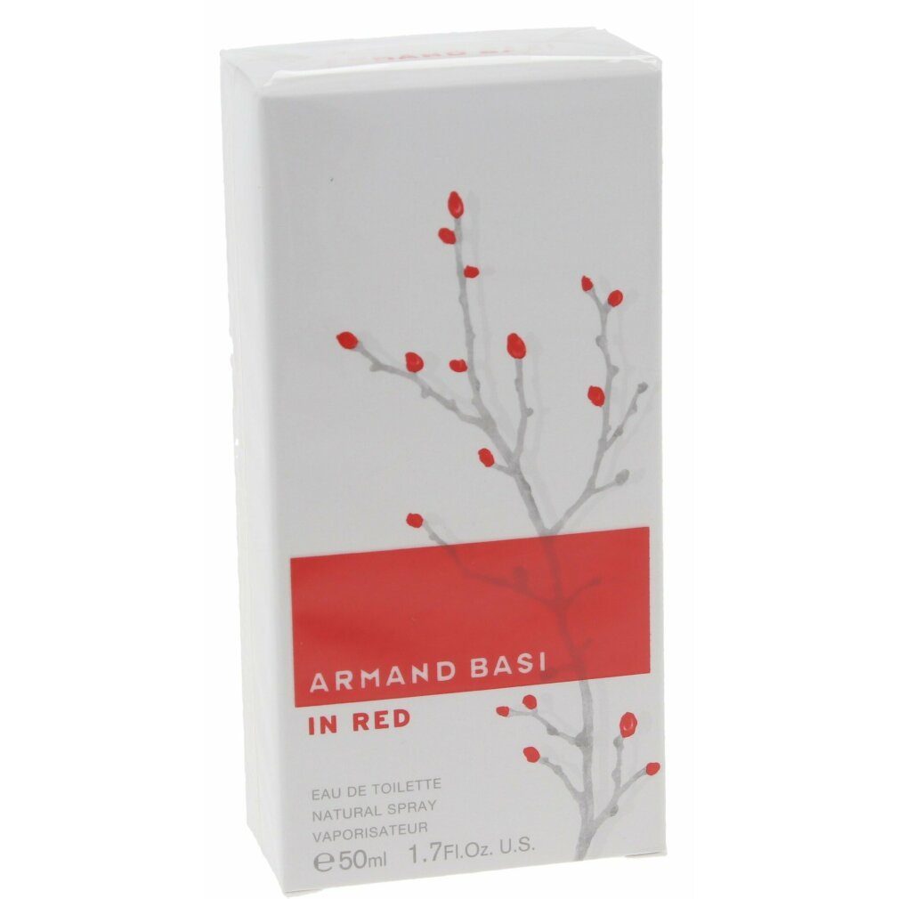 armand basi Eau de Toilette In Red Eau De Toilette Spray 50ml