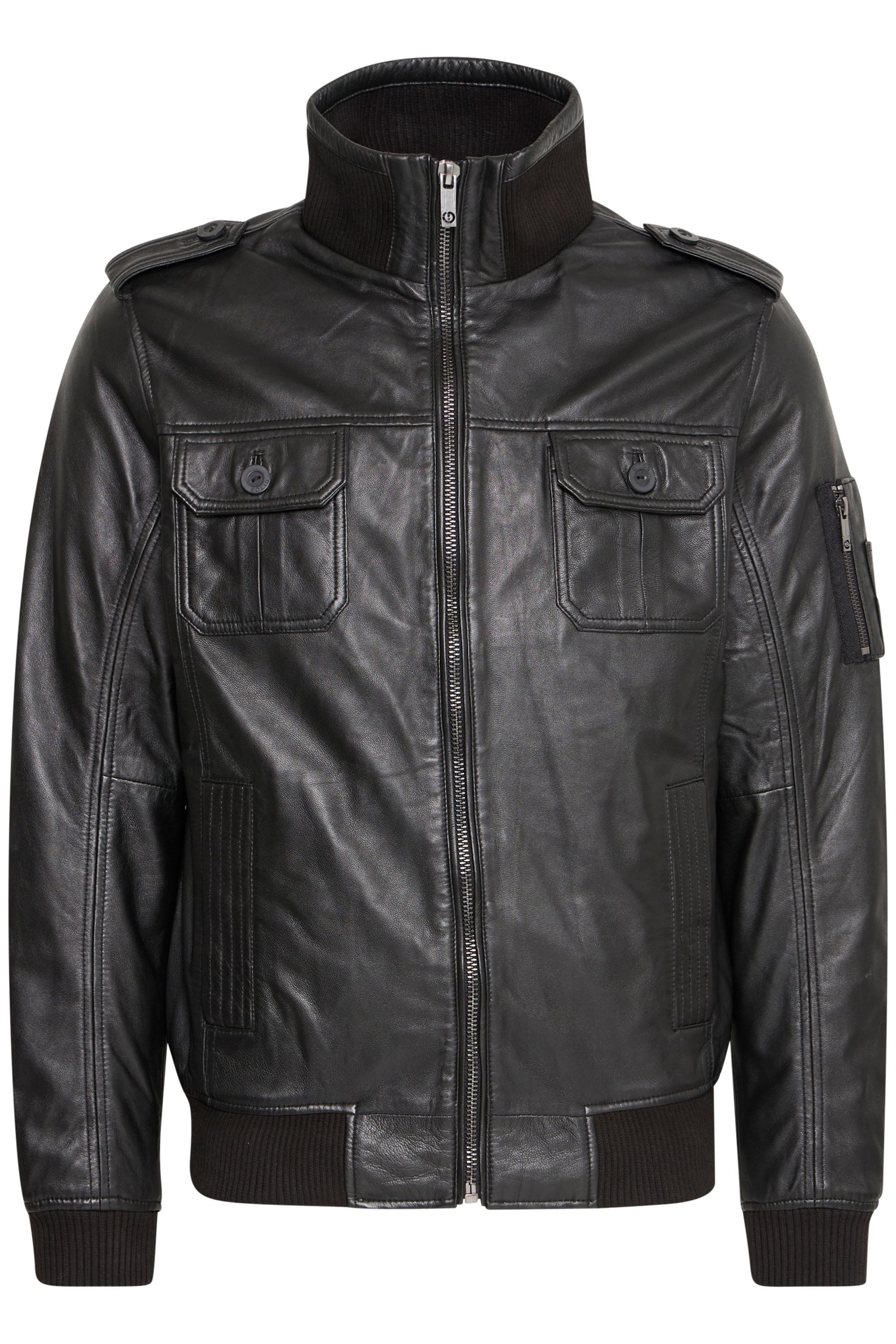 !Solid Lederjacke SDFamash Bikerjacke aus 100% Schafsleder günstig online kaufen