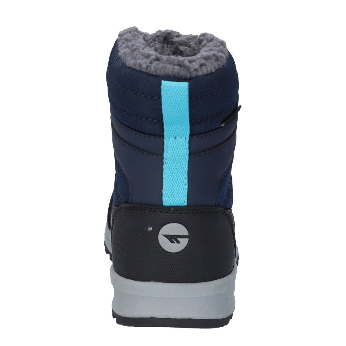 Hi-Tec Leo WP (wasserdicht) dunkelblau Kinder Winterstiefel – Bild 2 von 5