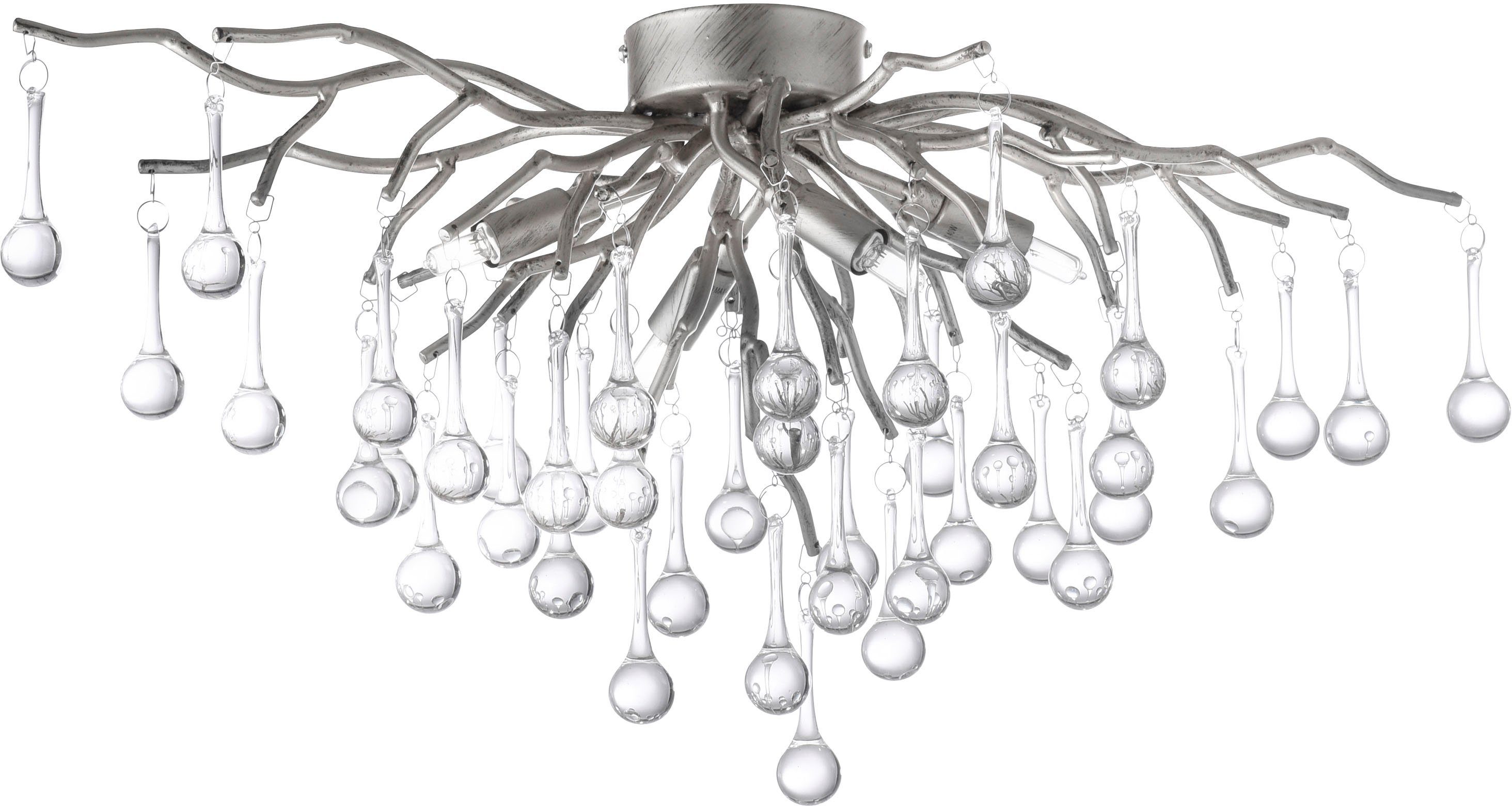 Paul Neuhaus Deckenleuchte ICICLE, ohne Leuchtmittel