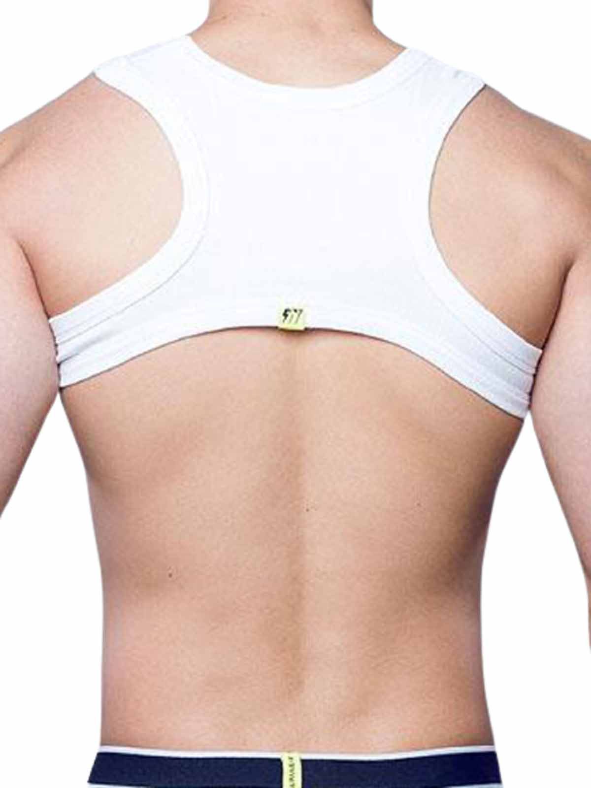 Supawear Tanktop Supawear Ribbed Slashed Cropped Top White günstig online kaufen