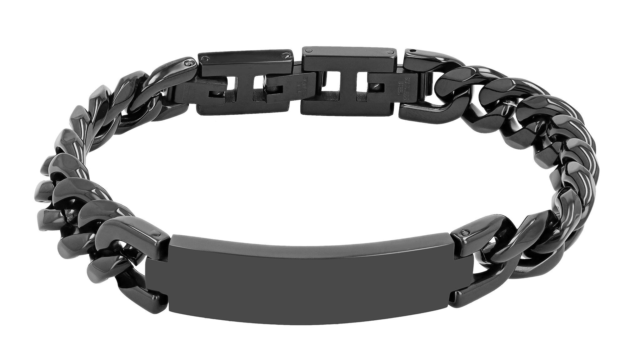 Armband Armband – Panzerarmband aus Edelstahl 19 cm