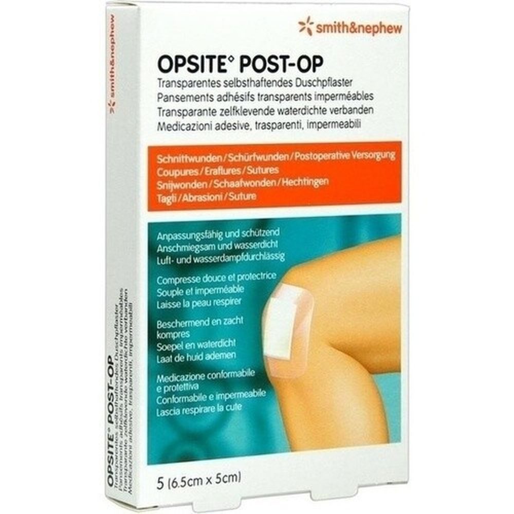 Smith & Nephew Wundpflaster OPSITE Post-OP 5x6,5 cm Verband