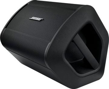 Bose S1 Pro+ Stereo Lautsprecher Stereo Lautsprecher (Bluetooth, Bluetooth-PA-Soundsystem, 4 Aufstellungsmöglichkeiten, Auto-EQ)