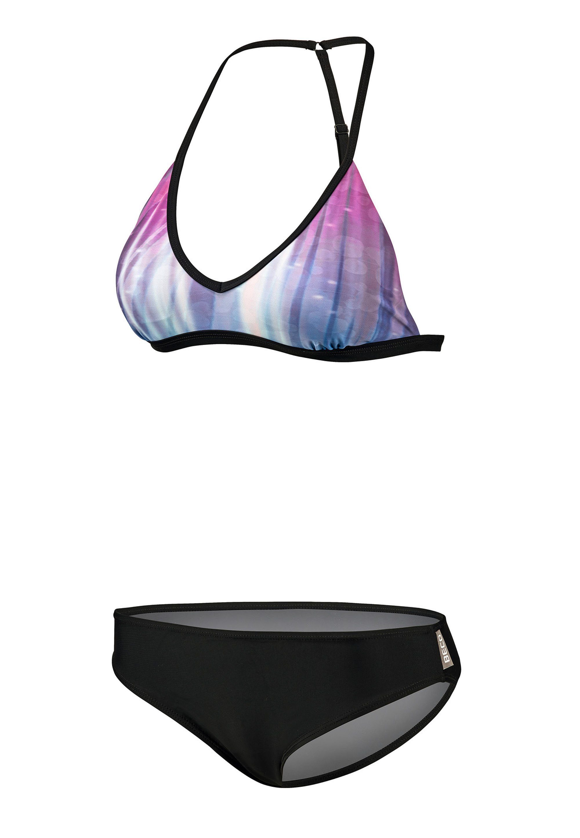 Beco Beermann Balconette-Bikini BEactive T-Back (2-St) mit extravaganten T-Back-Trägern