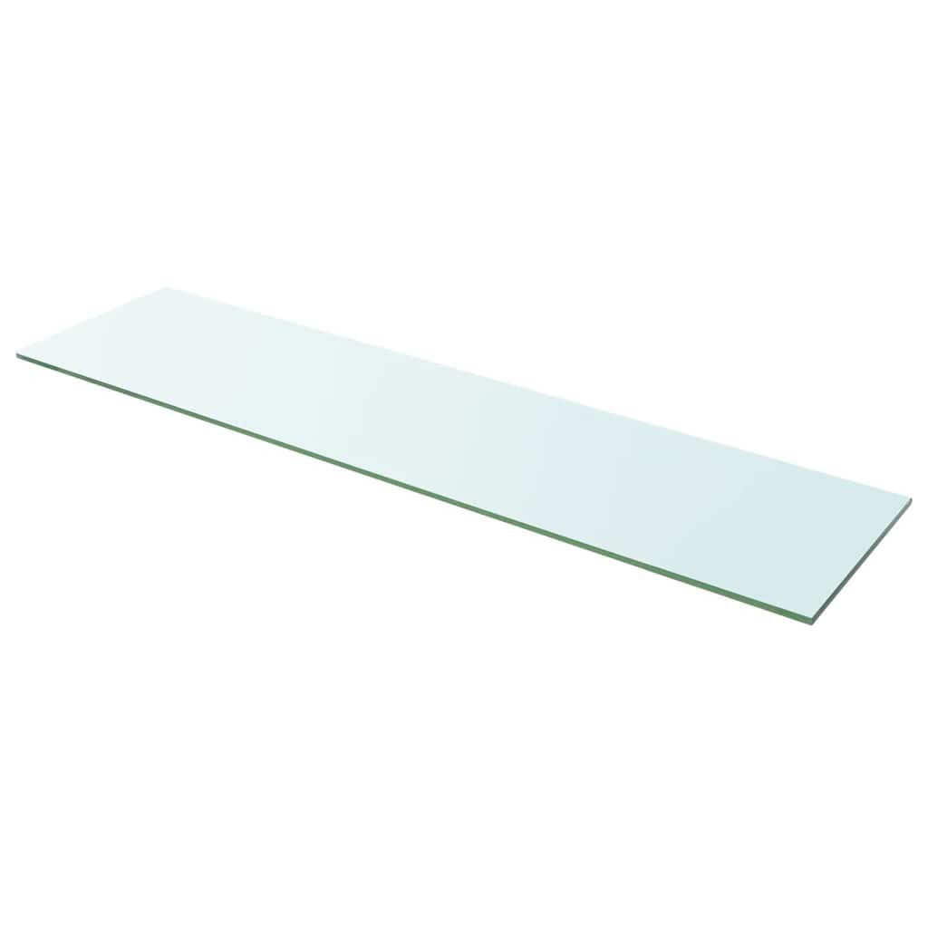 vidaXL Regal Regalboden Glas Transparent 100x25 cm, 1-tlg.