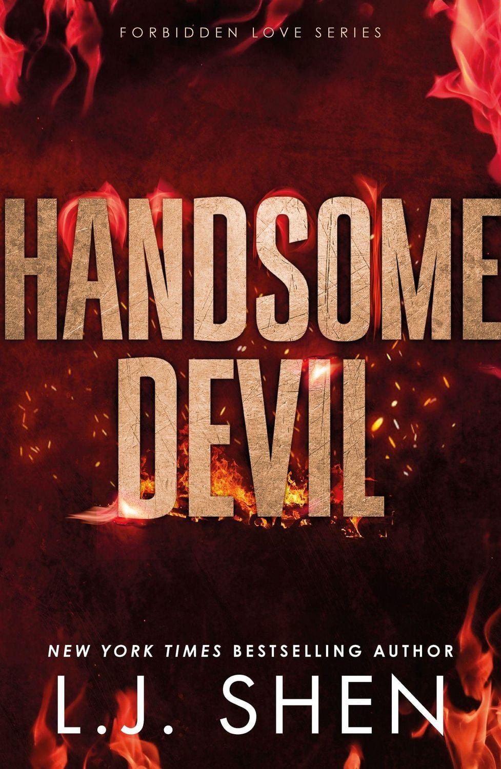 Handsome Devil / L. J. Shen, the must-read dark romance book that's intense, spicy and addictive, from the co-author of MY DARK ROMEO