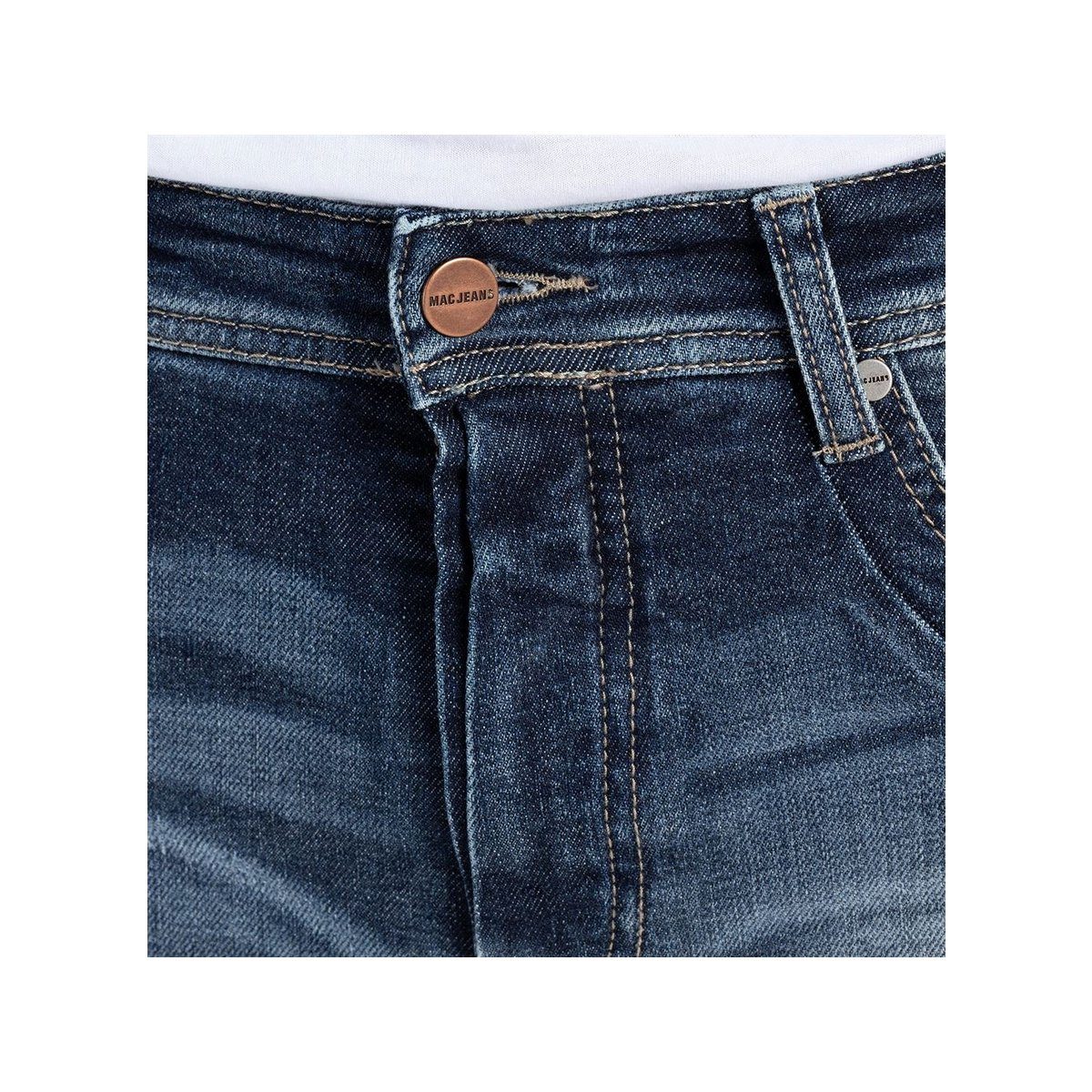 MAC 5-Pocket-Jeans dunkel-blau (1-tlg)
