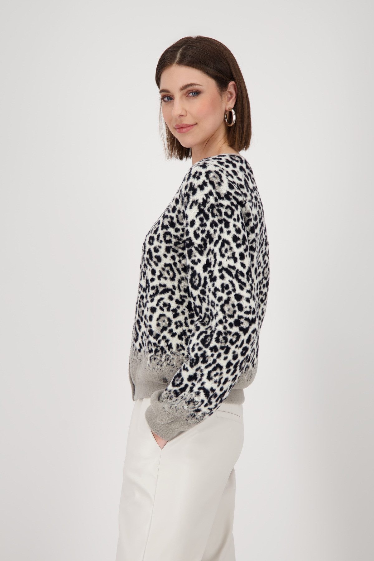 Monari Strickjacke Jacke Strickjacke Leo günstig online kaufen