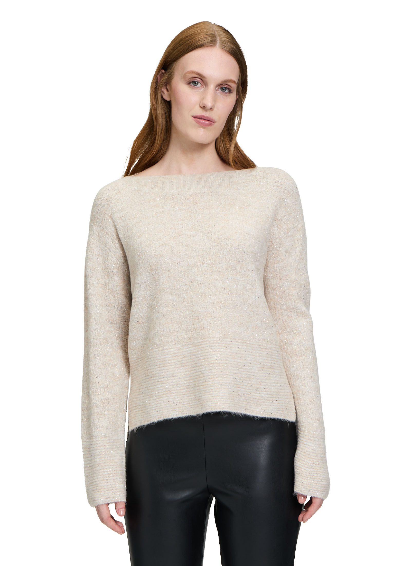 Strickpullover Betty Barclay Damen Strickpullover mit Effektgarn
