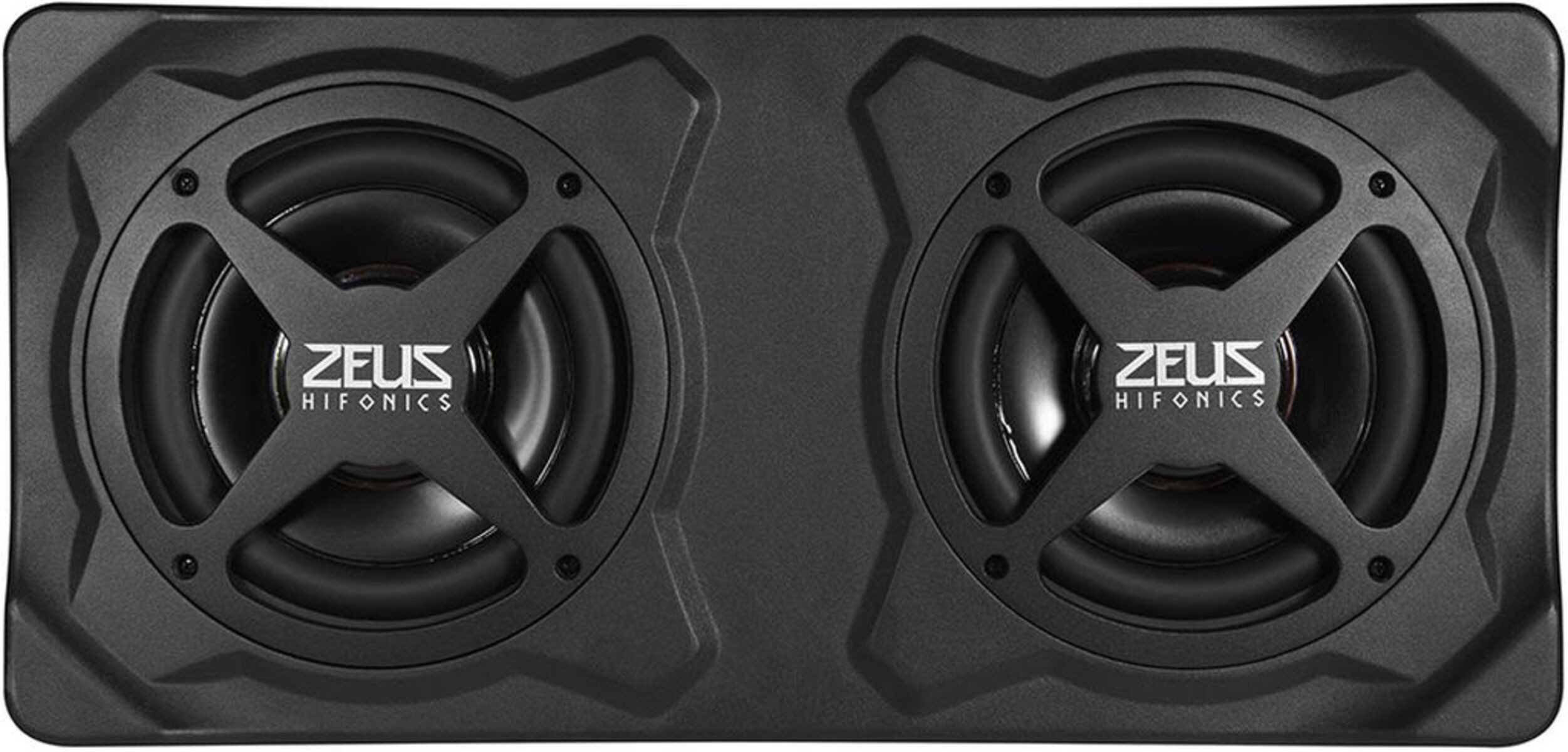 Hifonics ZRX220A 2 x 20 cm (8) Aktiv-Dual-BassreSubwoofer Auto-Subwoofer (300 W, max.: W cm)