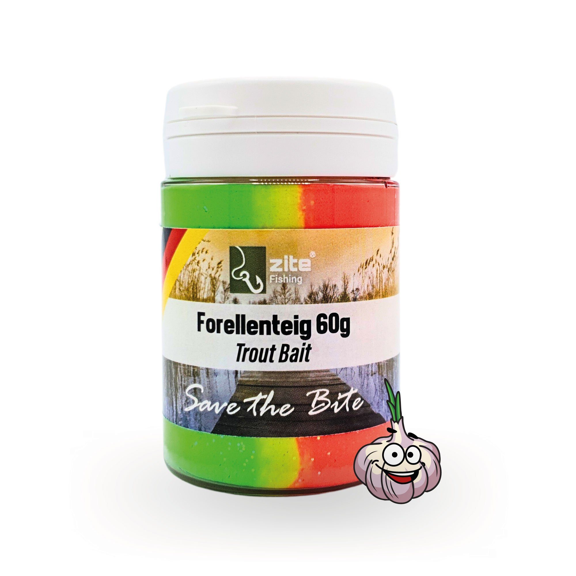 Kunstköder Regenbogen Forellenteig
