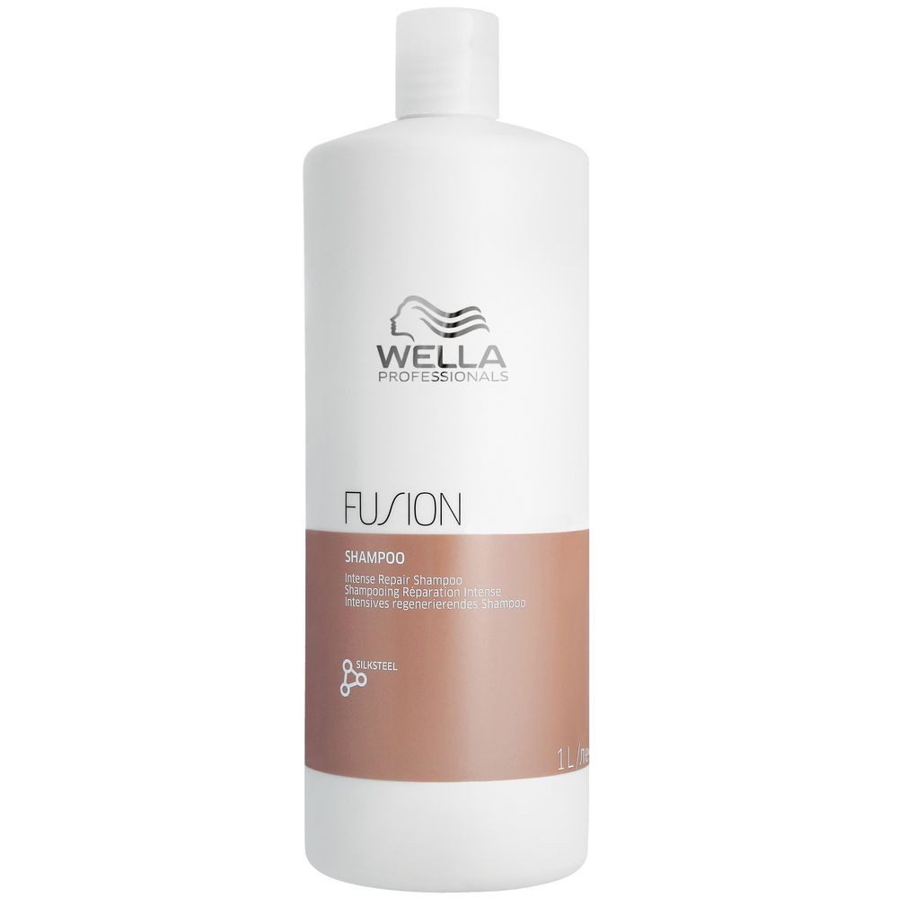 Wella Professionals Haarpflege-Set Fusion Intense Repair Shampoo 1000ml + Conditioner 1000ml