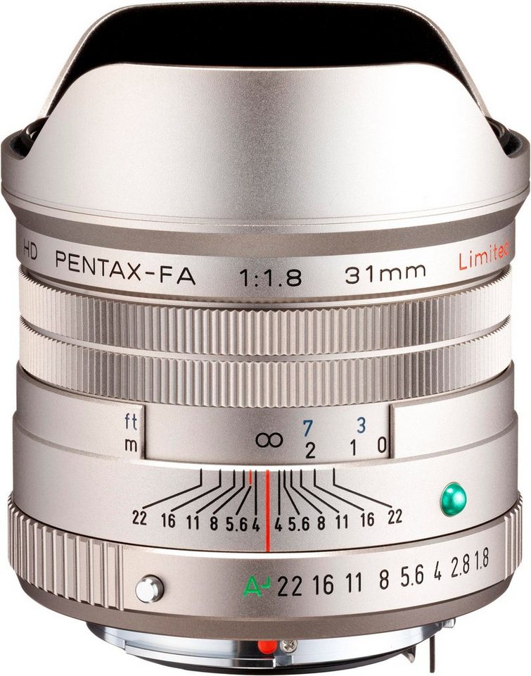 Ricoh Premium HD PENTAX-FA 31mm F1.8 Limited Objektiv, 58 mm  Filterdurchmesser