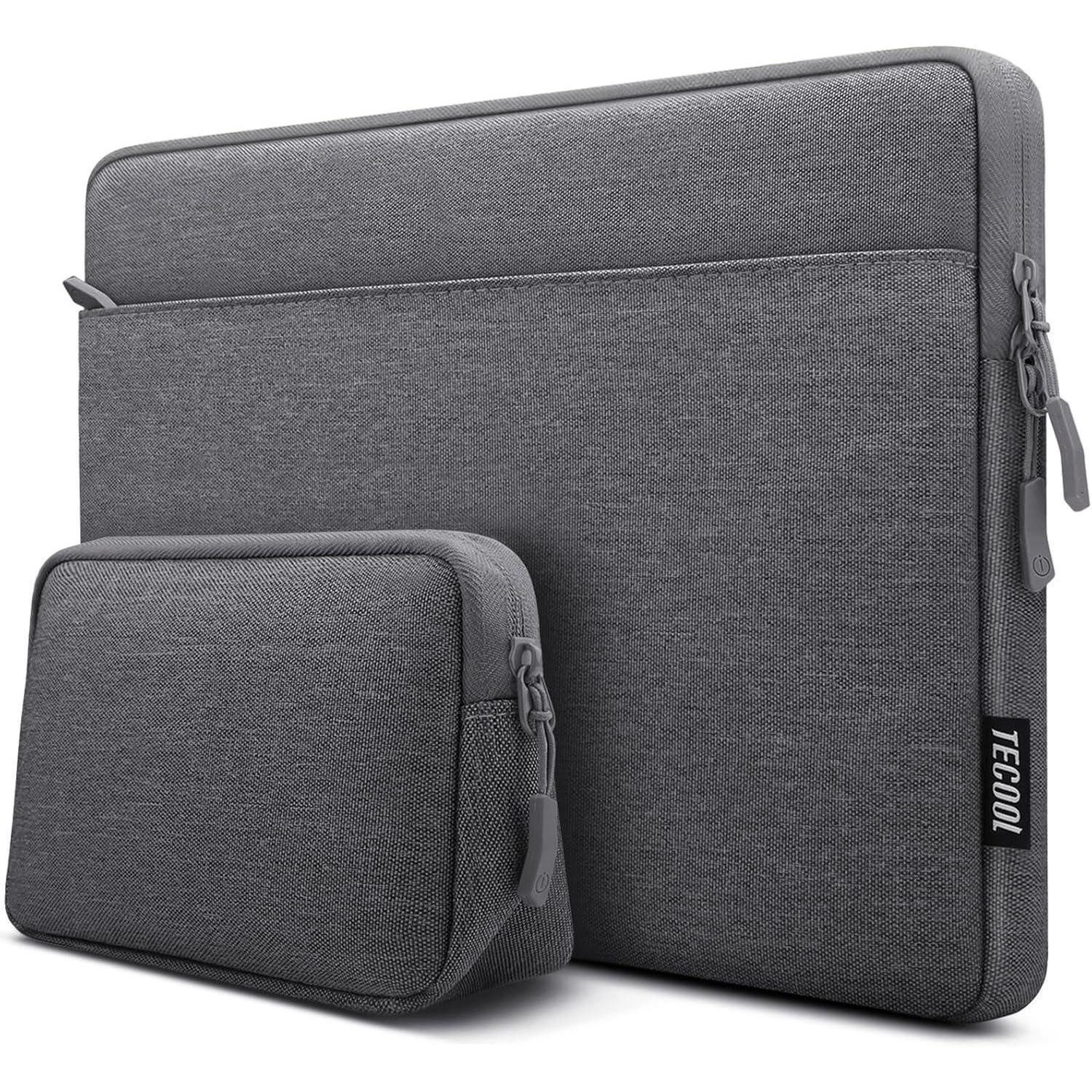 LuxusKollektion Laptop-Hülle Laptoptasche Notebook Chromebook 14 Zoll MacBook Air 15 Dunkelgrau