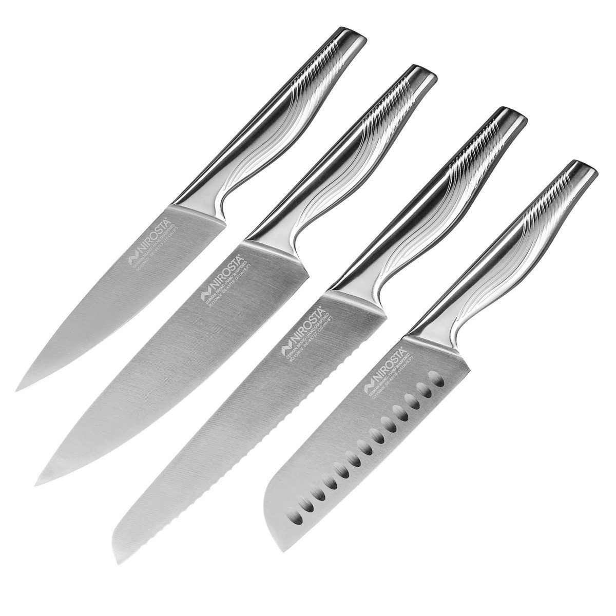 Nirosta Messer-Set AMAZON-Set Nirosta Swing groß