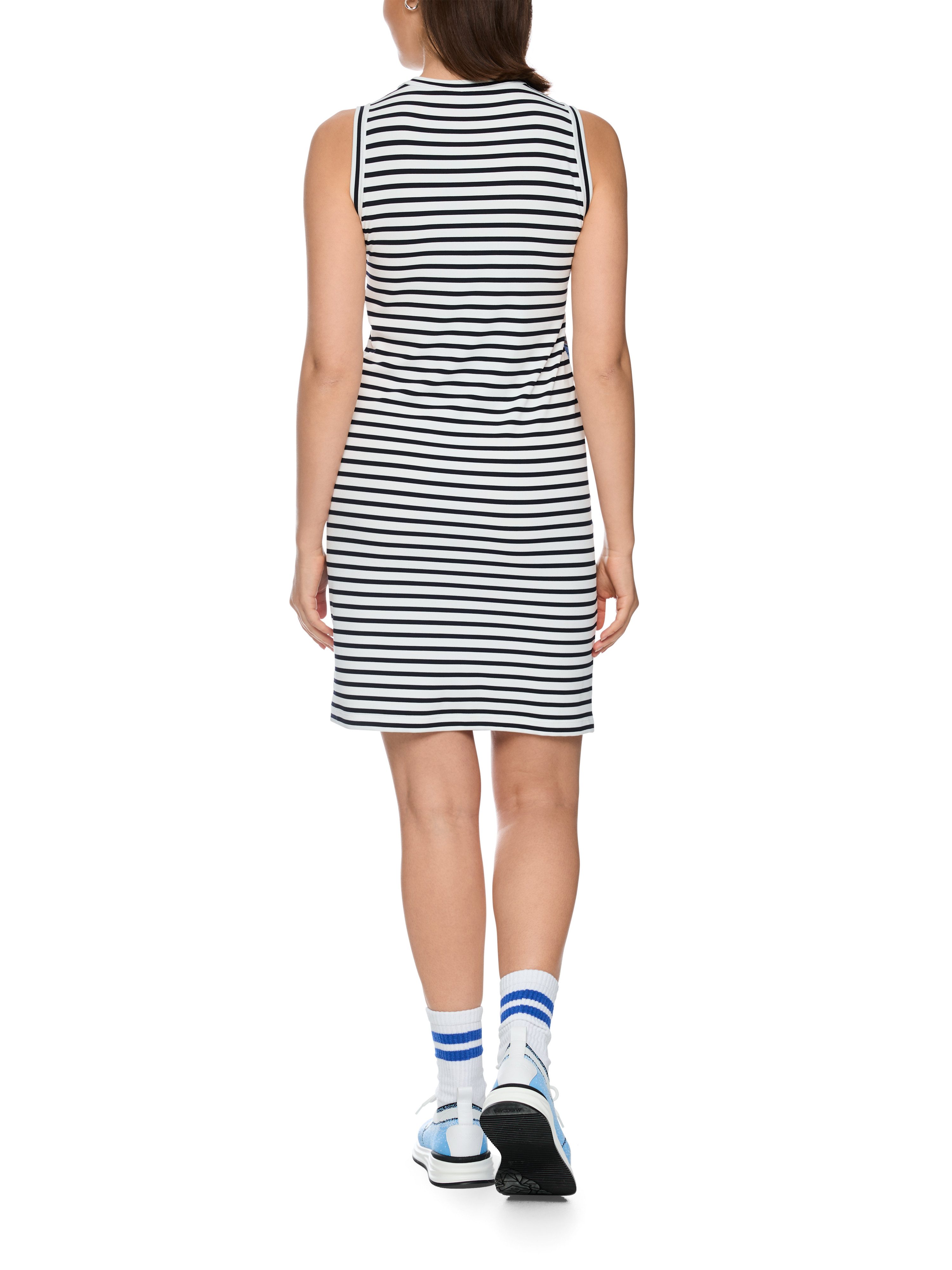 Marc Cain Sommerkleid Salty Breeze Premium Damenmode mit maritimem Print