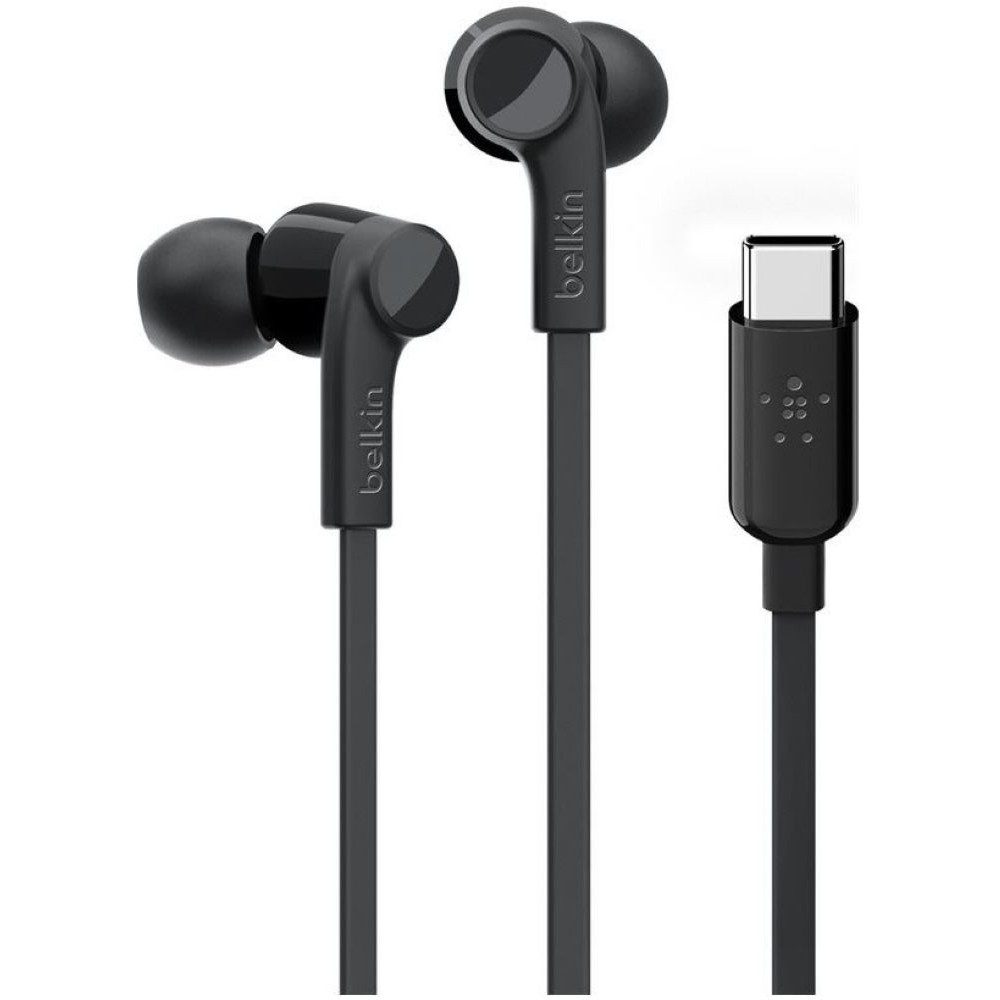Belkin Rockstar USB-C - In-Ear-Kopfhörer - schwarz In-Ear-Kopfhörer