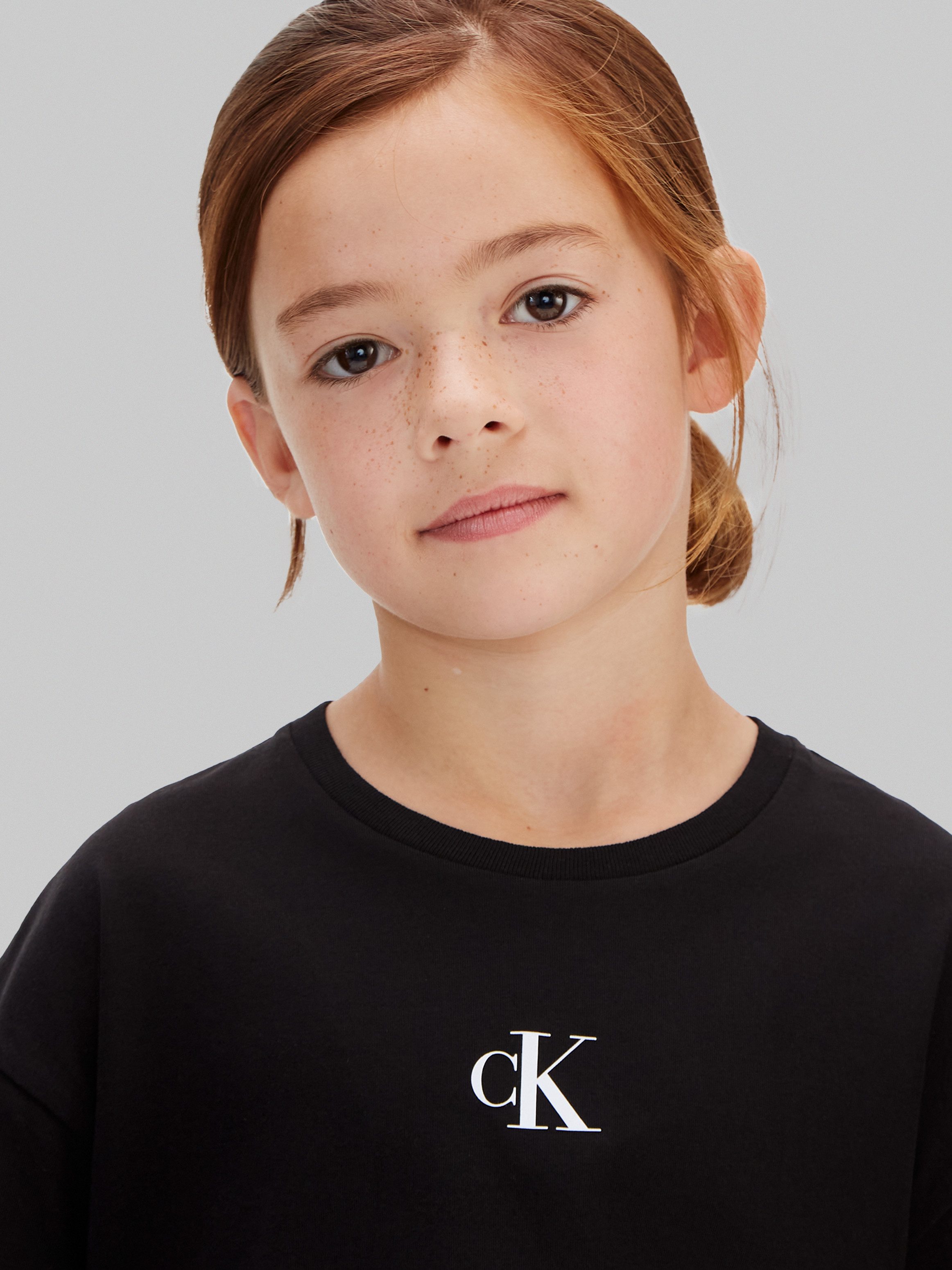 Calvin Klein Jeans T-Shirt CK LOGO BOXY T-SHIRT Kinder bis 16 Jahre