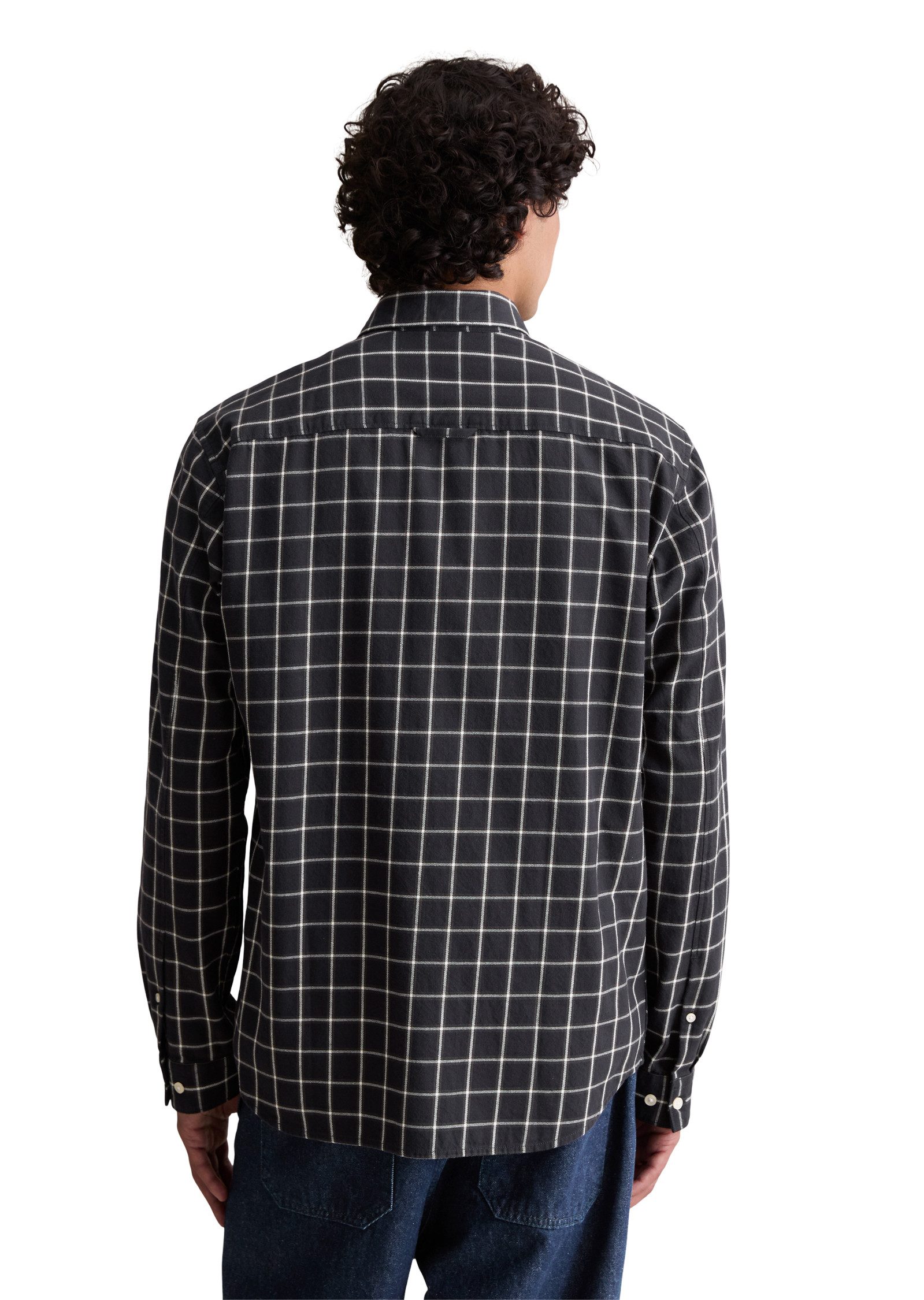 Marc O'Polo DENIM Langarmhemd Businesshemd, Kentkragen, günstig online kaufen