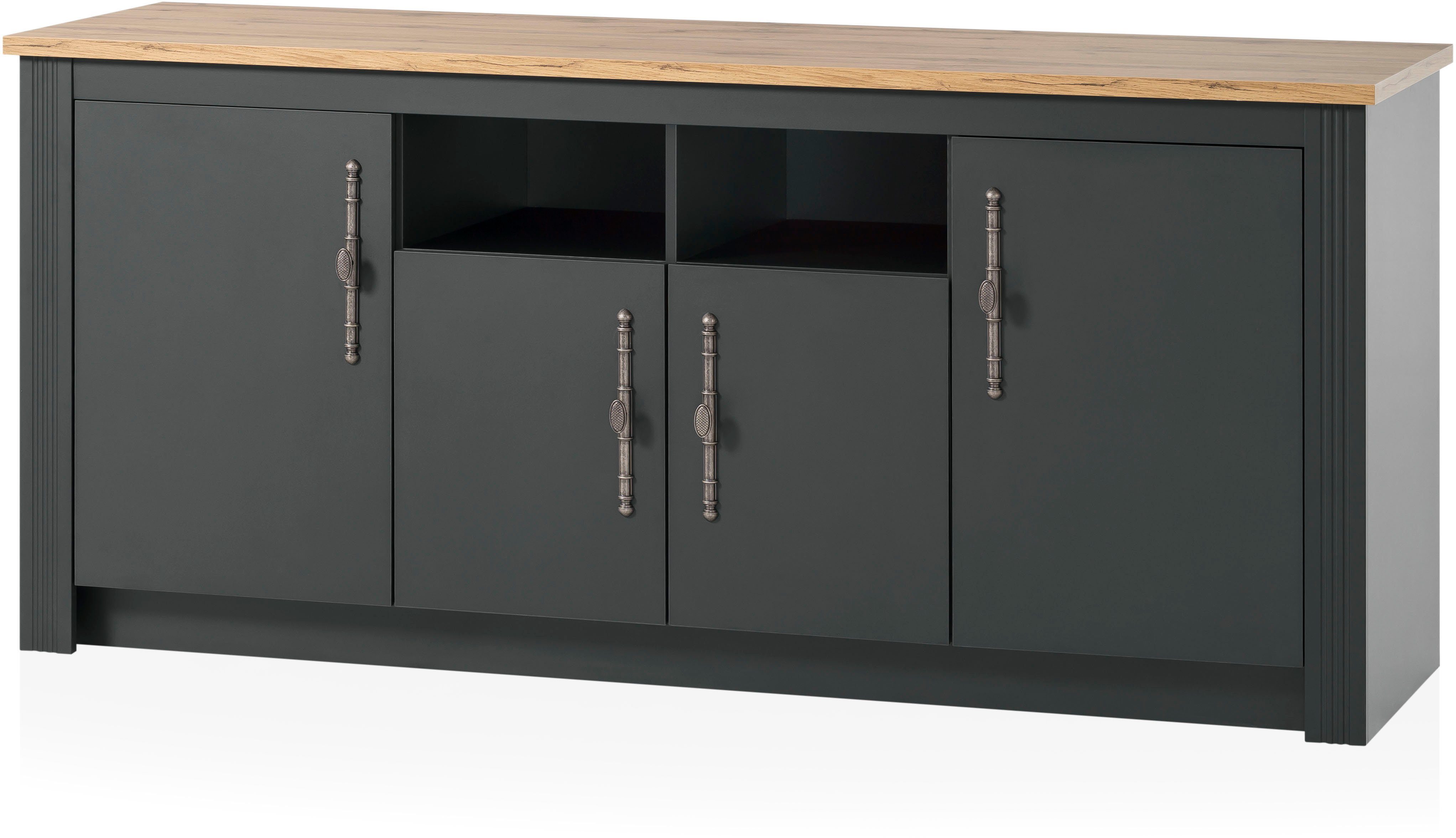 OTTO home Spülenschrank KS-Westminster im romantischen Landhausstil, Breite 204 cm, exclusiv by Otto