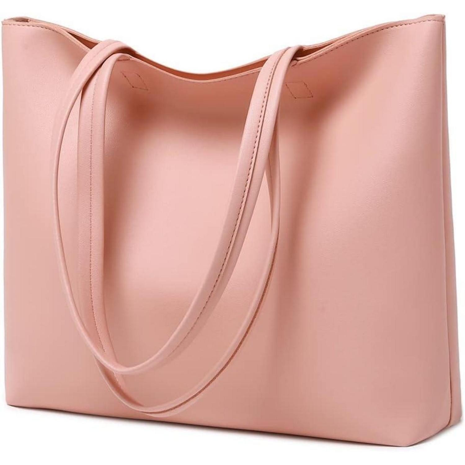 Henkeltasche Damen Henkeltaschen PU Leder Tote für Arbeit Schule Einkauf