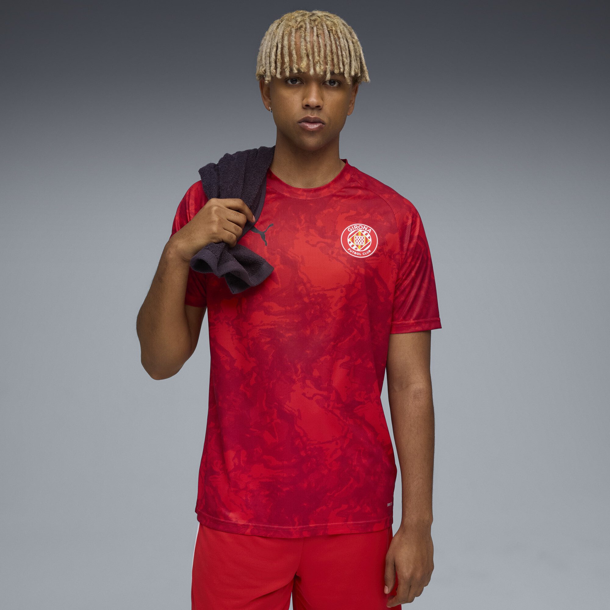 PUMA Trainingsshirt Girona FC Aufwärmtrikot Herren