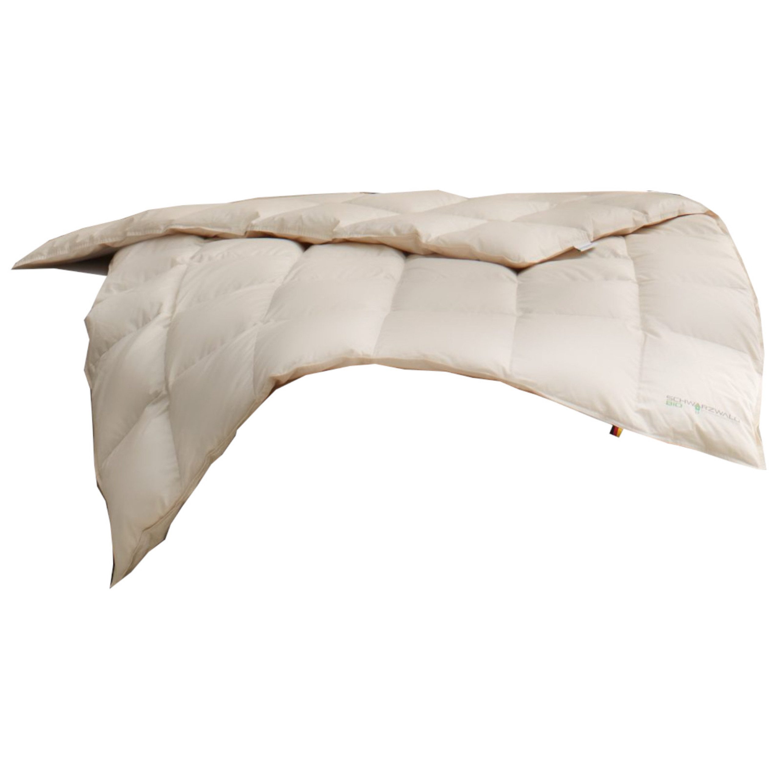 OBB Daunenbettdecke OBB Bio Daunen Kassettendecke Dahlia Winterdecke Biodecke Größe