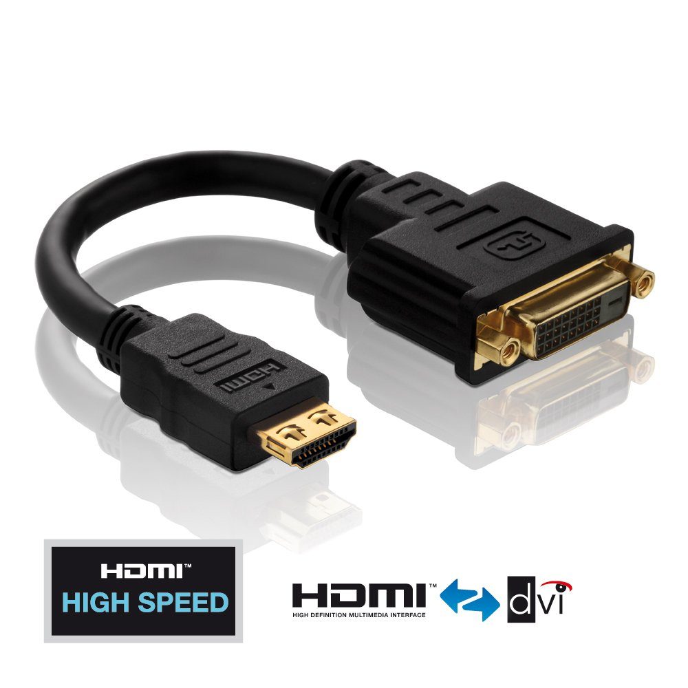 PureLink PureLink® - HDMI/DVI Adapter - PureInstall 0,10m Video-Adapter