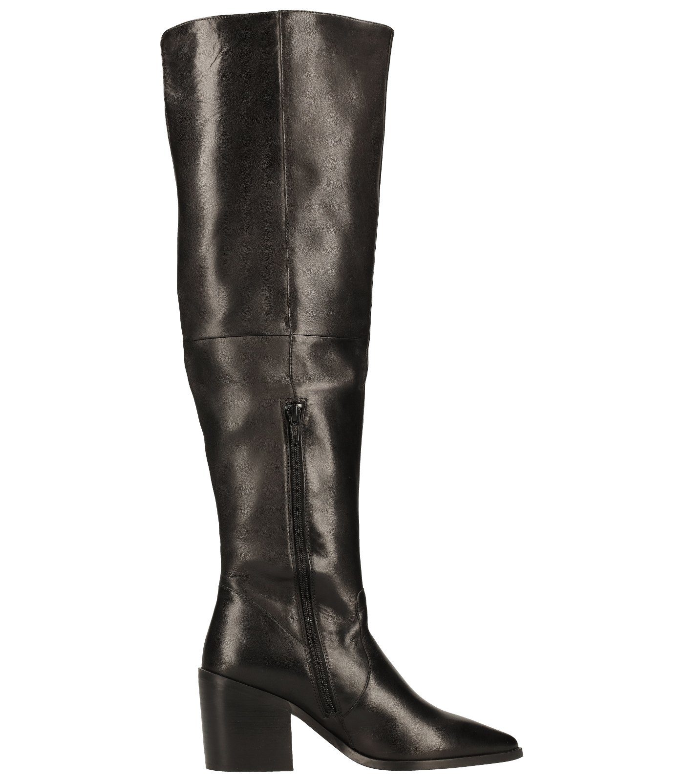 Steven New York Stiefel Leder High-Heel-Stiefel