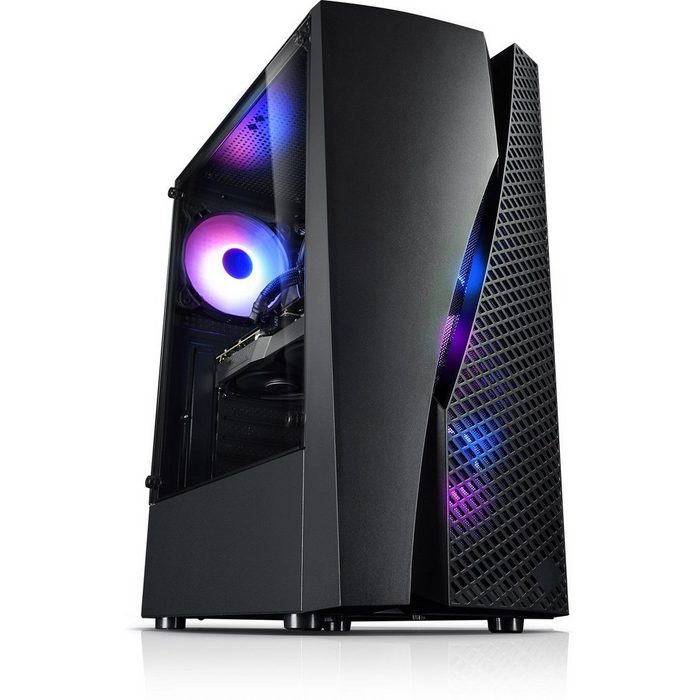 Kiebel Raptor V Gaming-PC (AMD Ryzen 5 AMD Ryzen 5 5600G RTX 3060 Ti 16 GB RAM Luftkühlung RGB-Beleuchtung)
