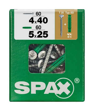 SPAX Holzbauschraube Spax Universalschrauben 4.0 x 40 mm TX 20 - 60