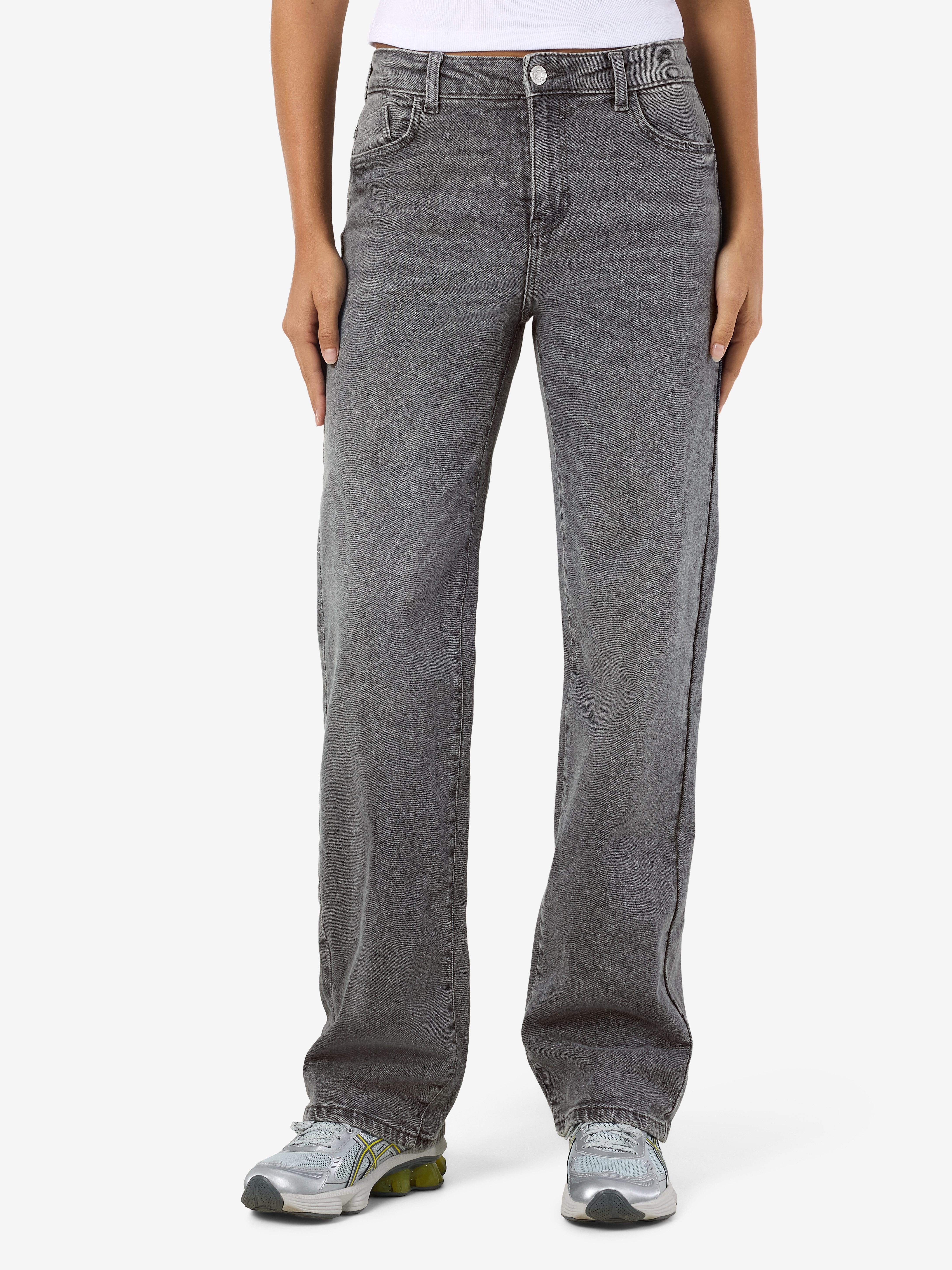 Noisy may Straight-Jeans NMYOLANDA NW WIDE JEANS AZ371DG NOOS