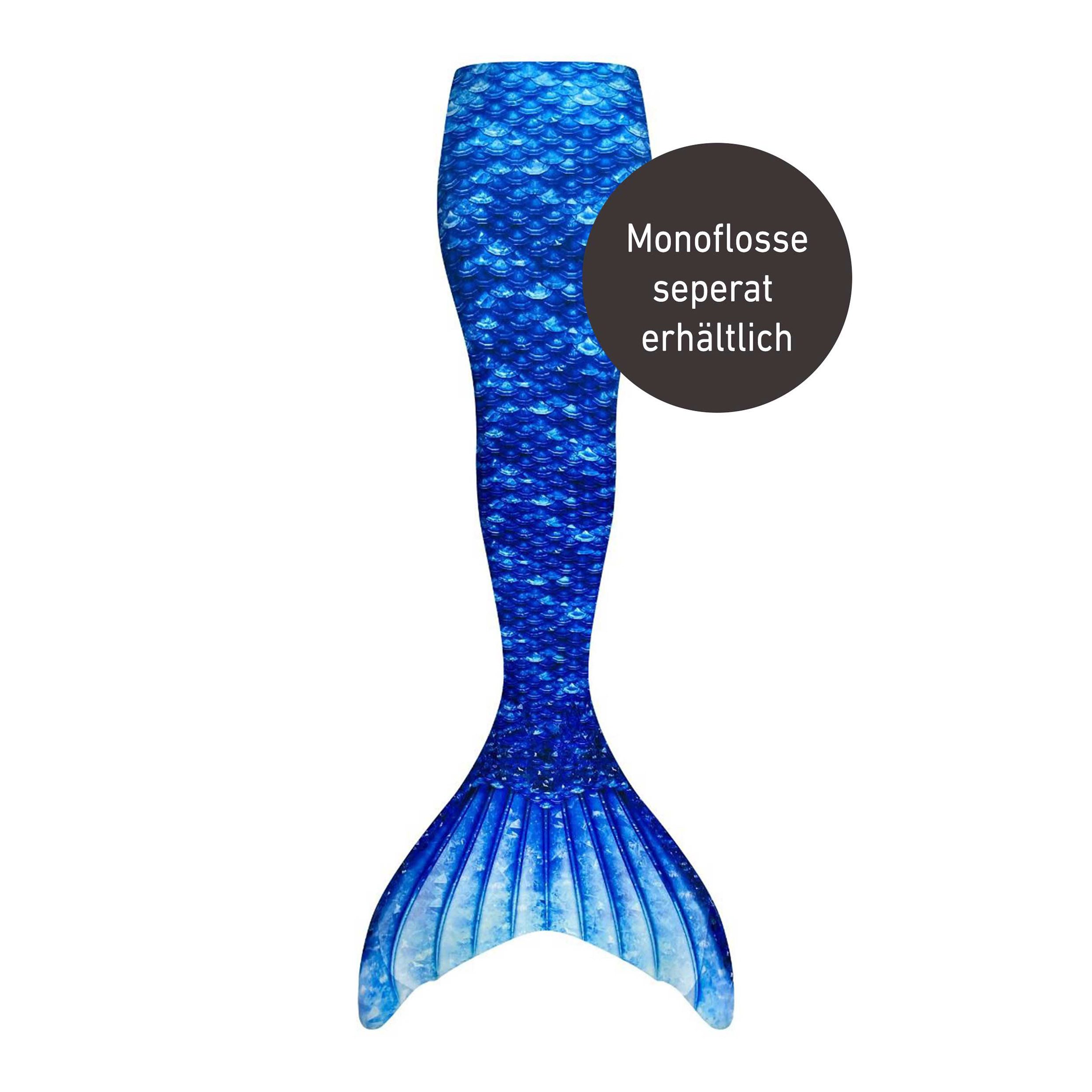 Fin Fun Monoflosse Fin Fun Stoff OHNE MONOFLOSSE, Arctic Blue, Youth L (134-143)