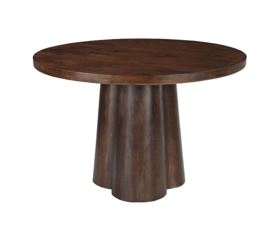 Natur24 Esstisch Brix Tisch 130 x 130 x 78 cm Mangoholz Braun