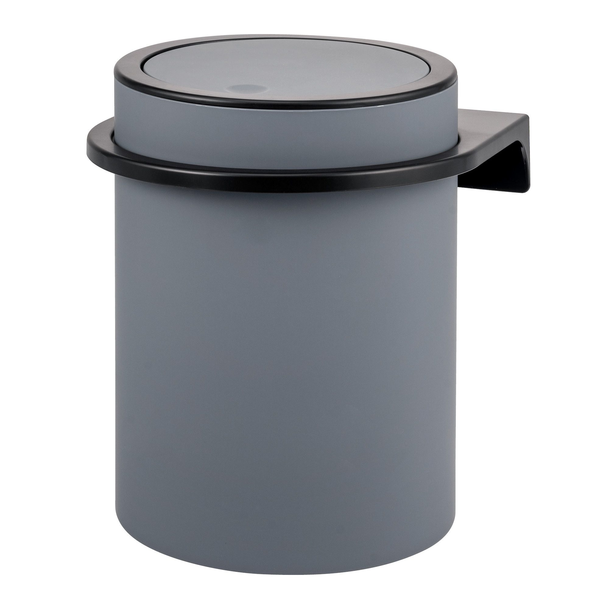 bremermann Kosmetikeimer Badeimer SAVONA inkl. Wandhalterung 5,5 Liter Kunststoff