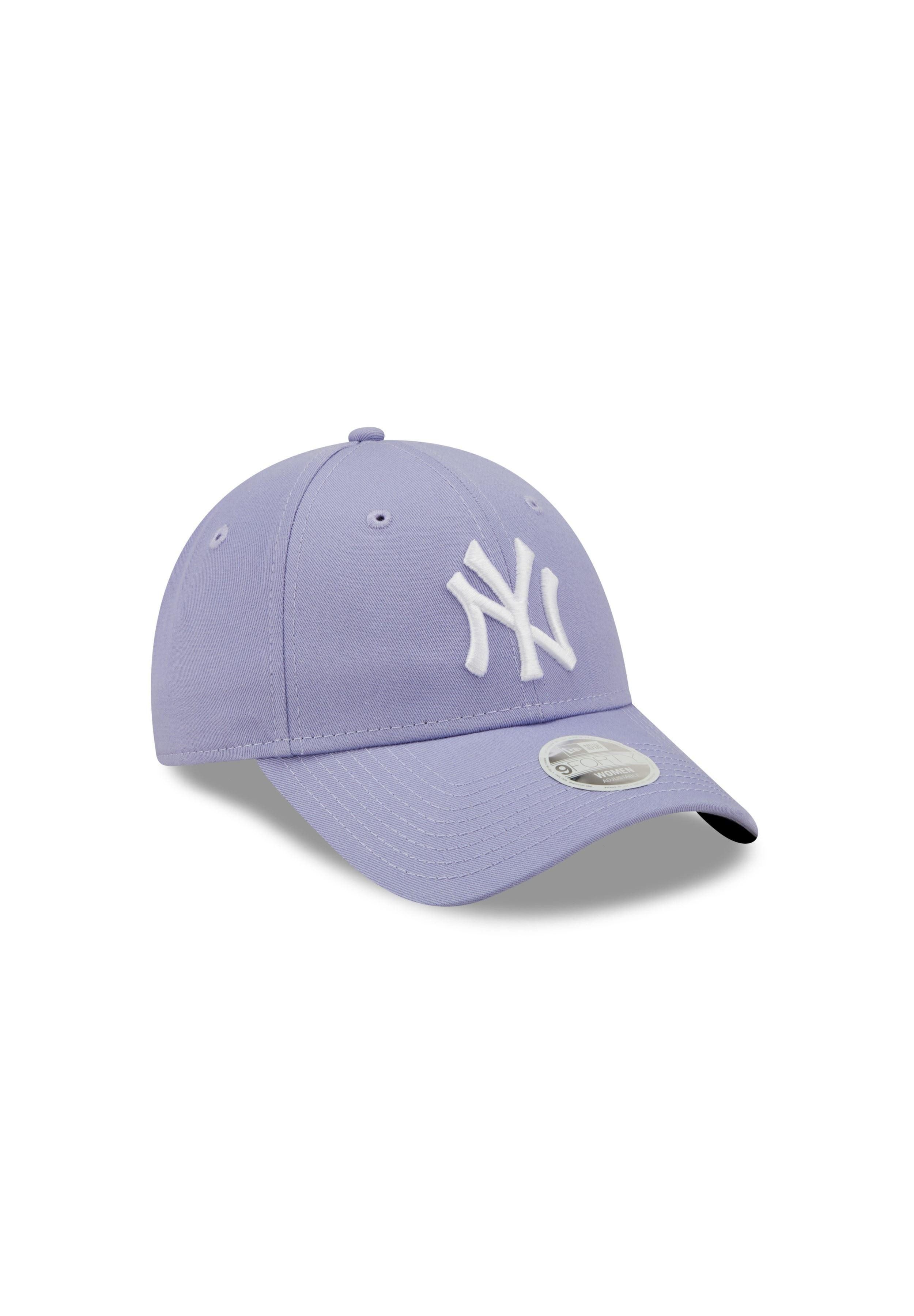 New Era Baseball Cap New York Yankees MLB League Essential Lavender 9Forty Adjustable Women (1-St)