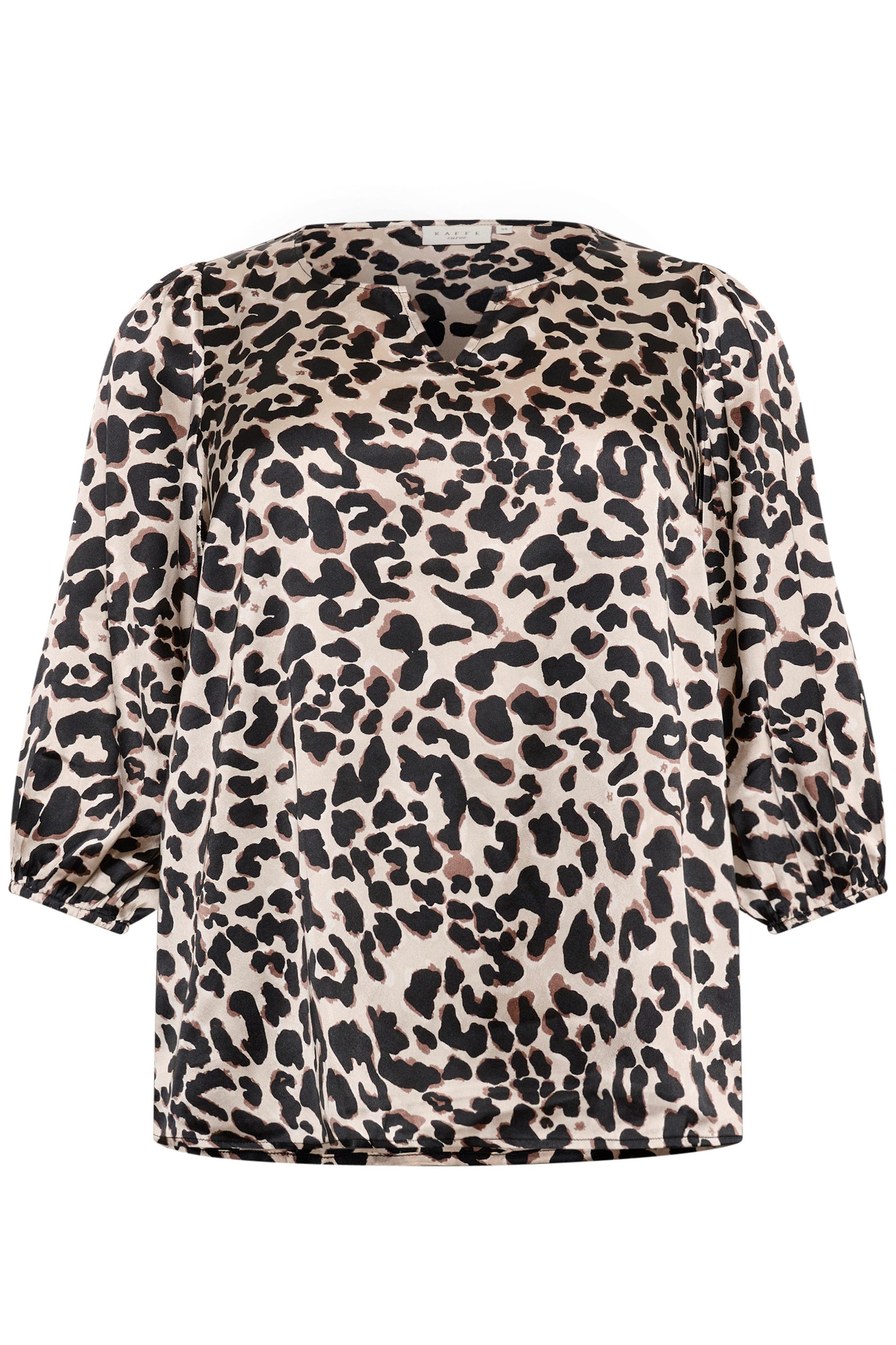KAFFE Curve Langarmbluse Langarm-Bluse KCmegda Große günstig online kaufen