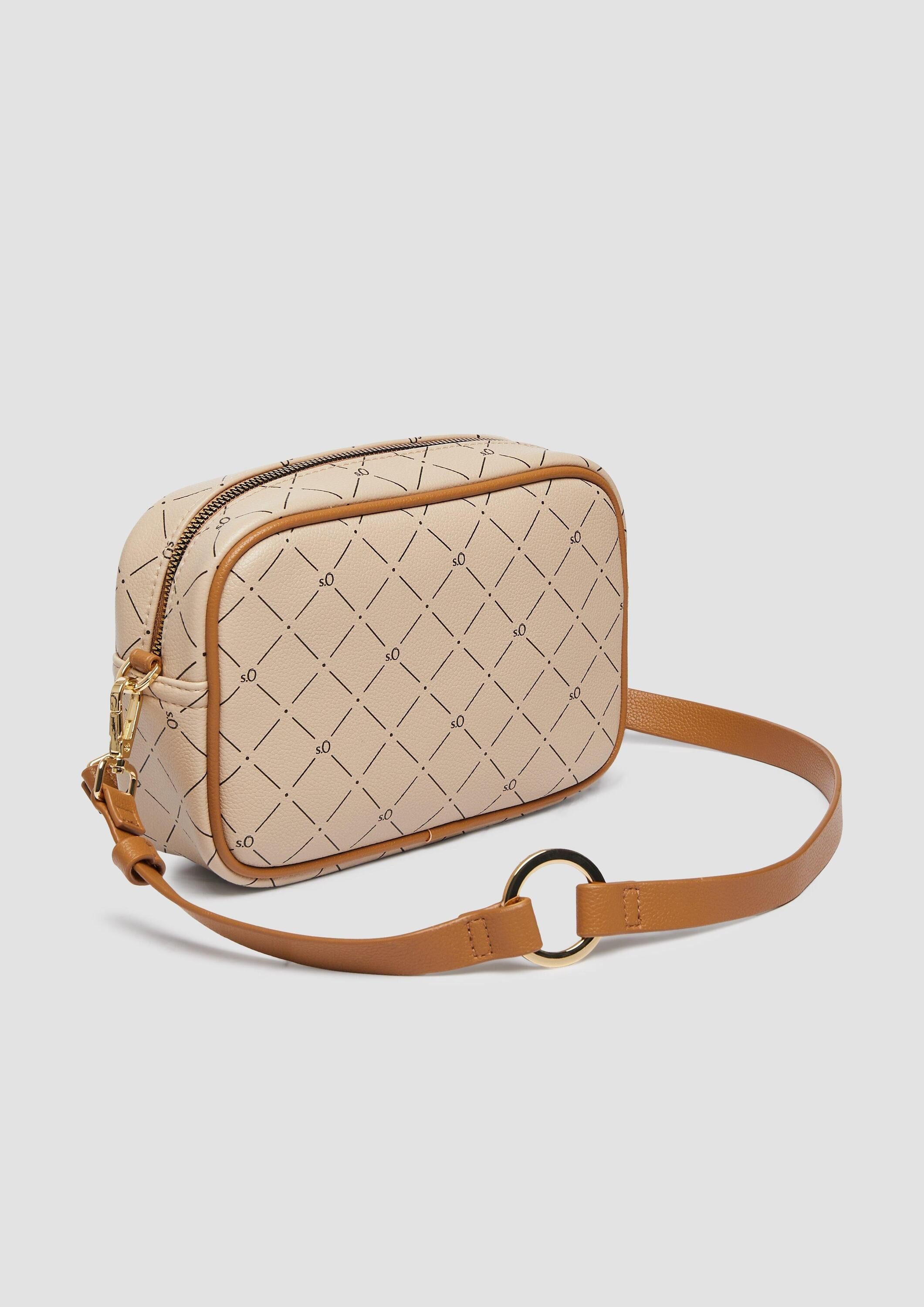 s.Oliver Umhängetasche Tasche, Camera-Bag mit Logo-Print