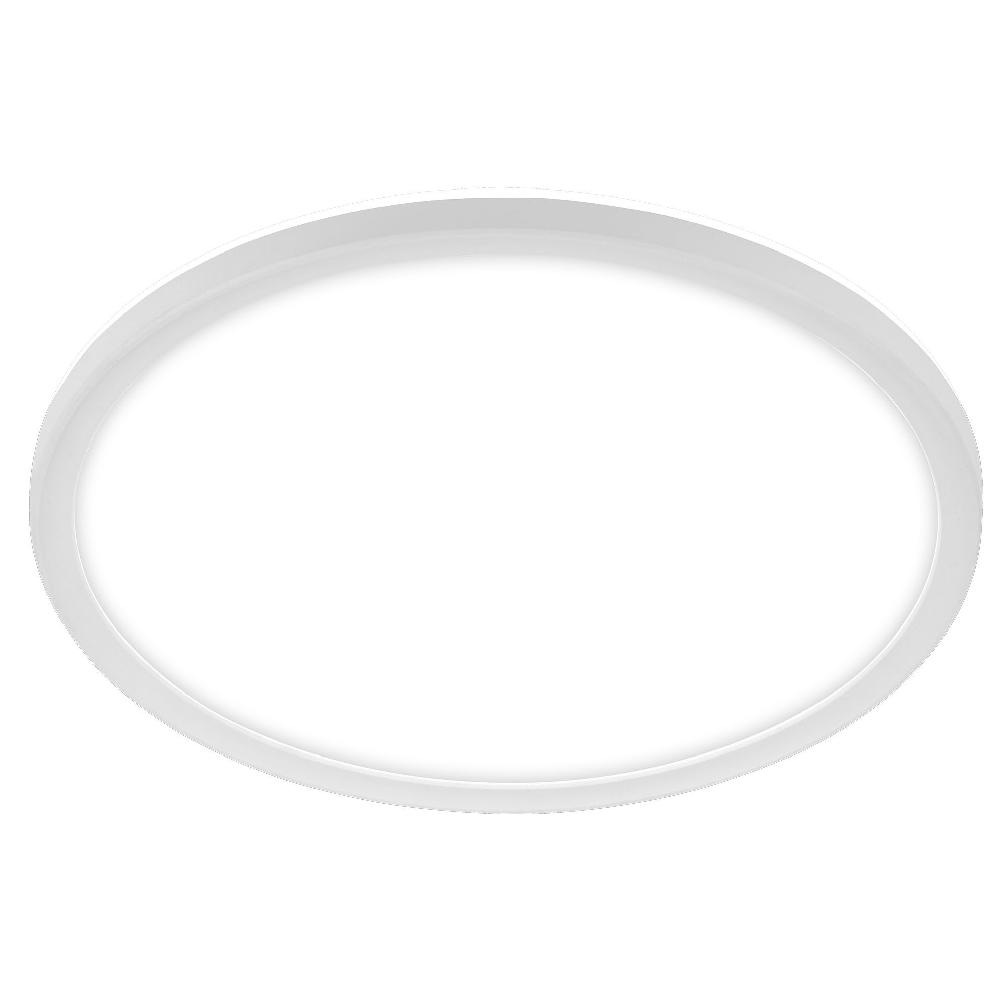 Briloner Leuchten LED Panel Deckenlampe Deckenleuchte Backlight-Effekt Badezimmer IP44, LED fest integriert, 4000K