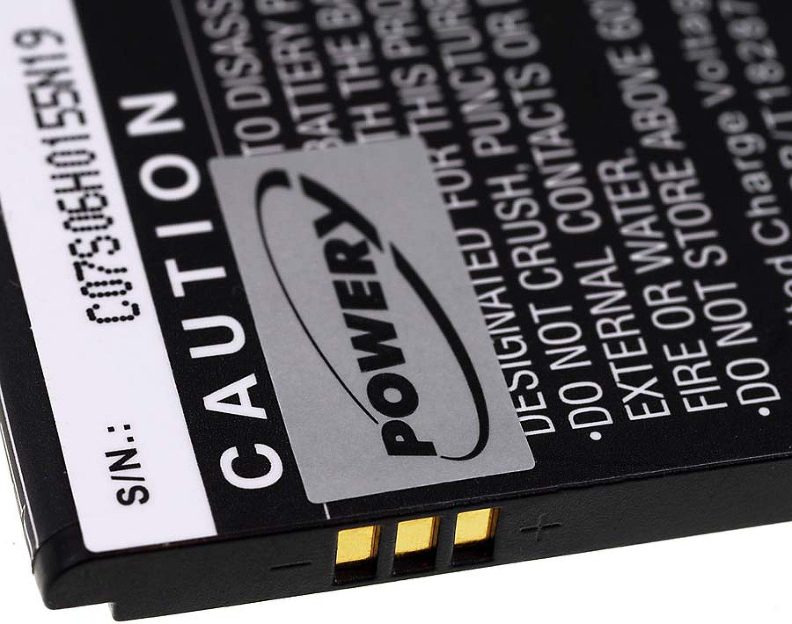 Powery Akku für Panasonic Typ KX-PRA10 Akku 1750 mAh (3.7 V)